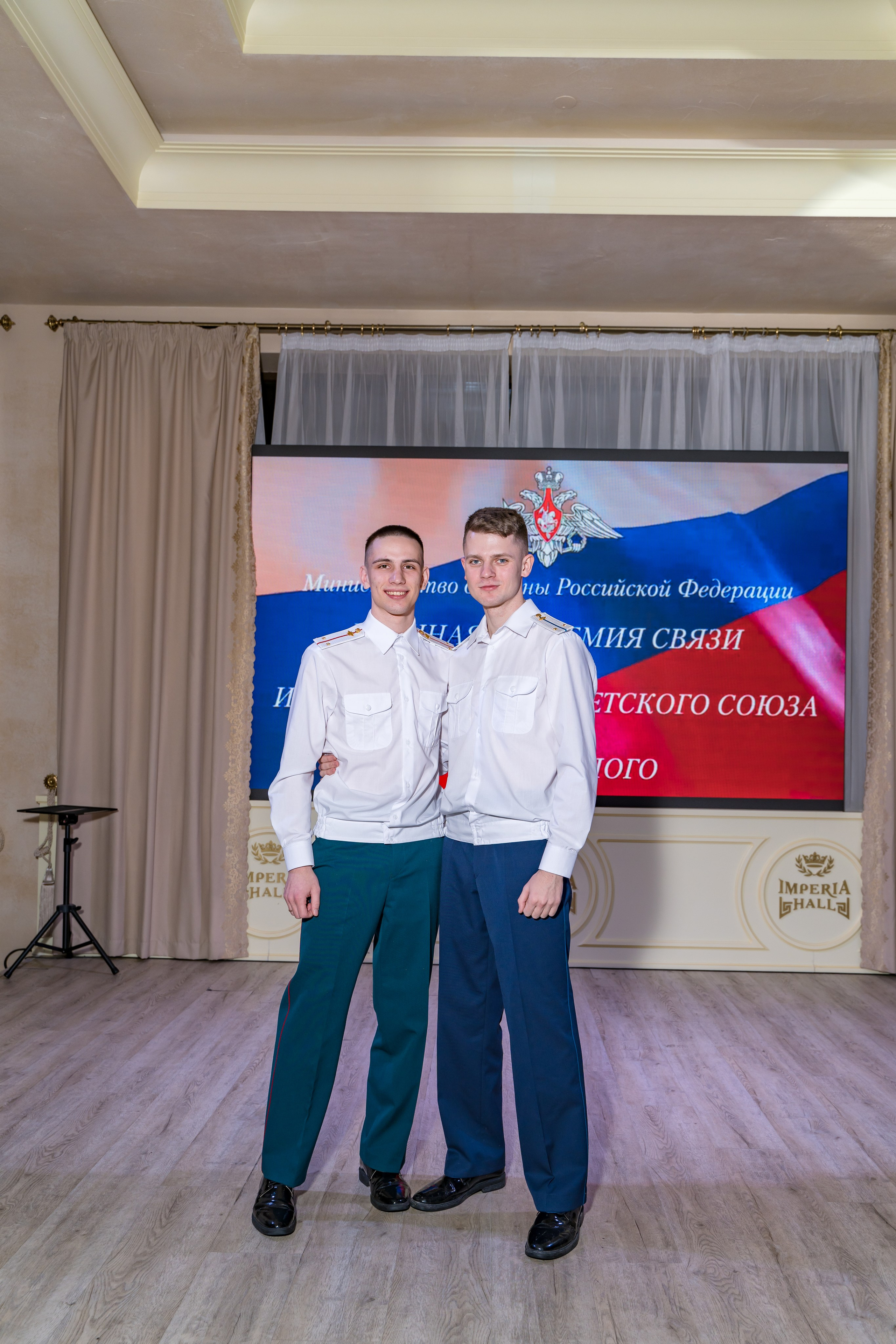 Фотосъемка выпуска военной академии и вручение дипломов