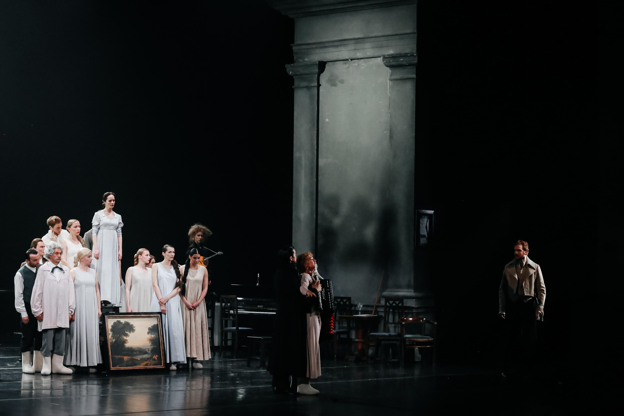 «Онегин». Театр Вахтангова. Режиссер Римас Туминас. Фоторепортаж. Театральная фотосъёмка