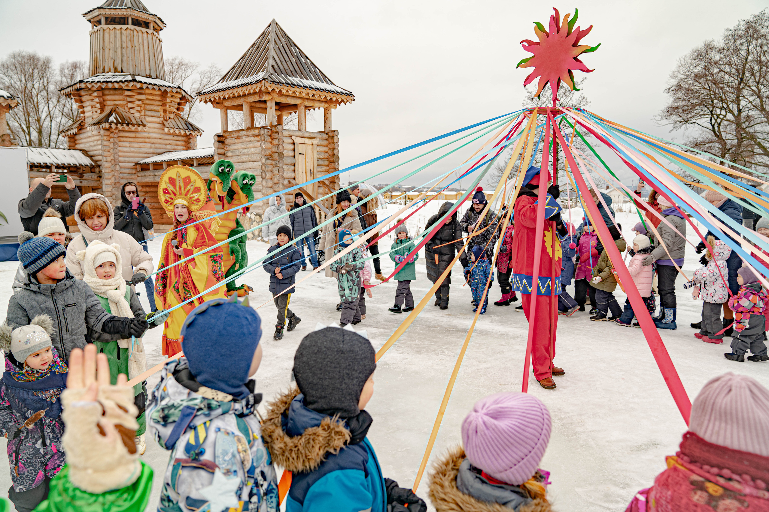 Масленица в Крестьянской усадьбе «Остров». Фото и видео съёмка на заказ. VAU Studia. Москва