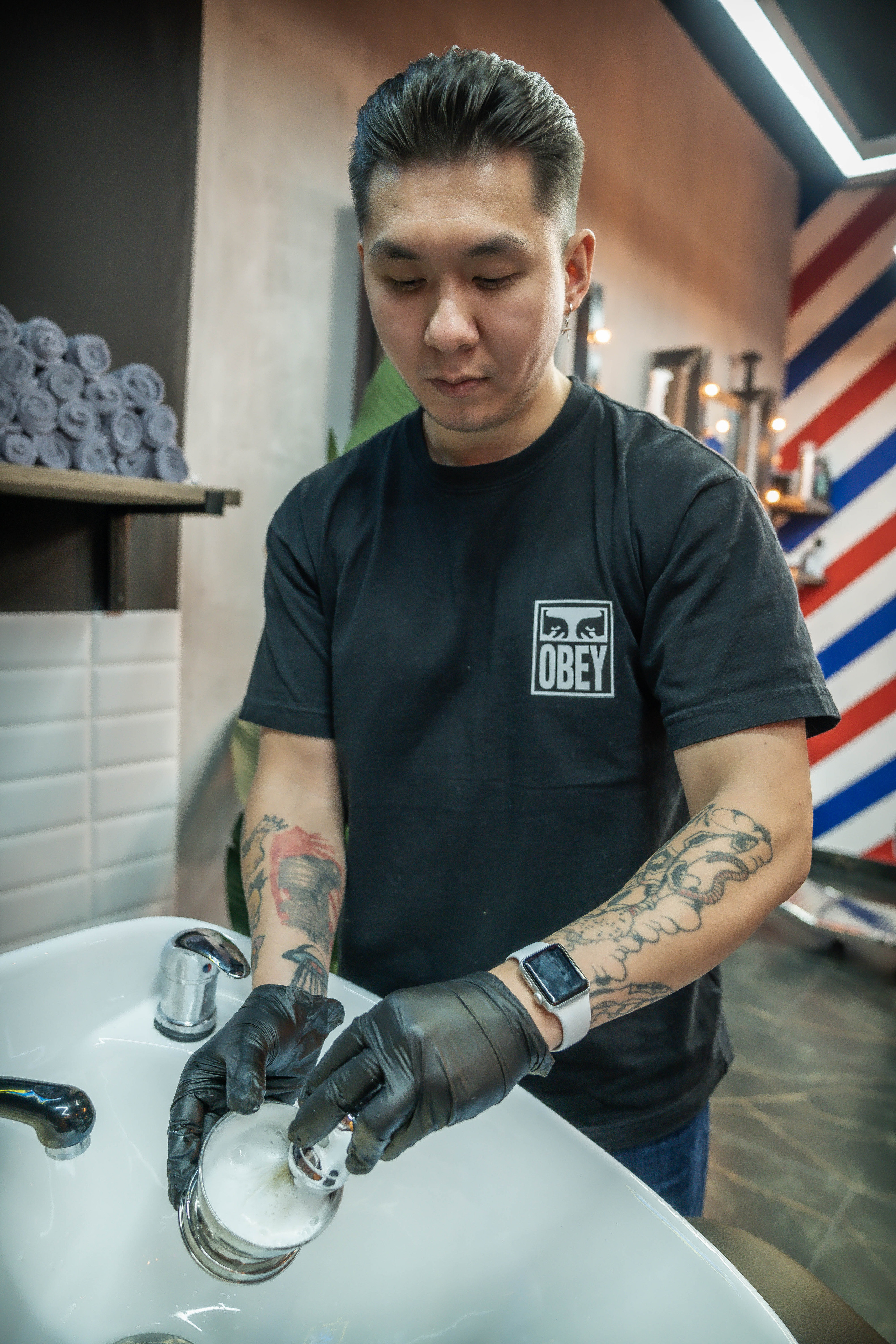 Barbershop BRITVA Беломорская. Фото и видео съёмка на заказ. VAU Studia. Москва