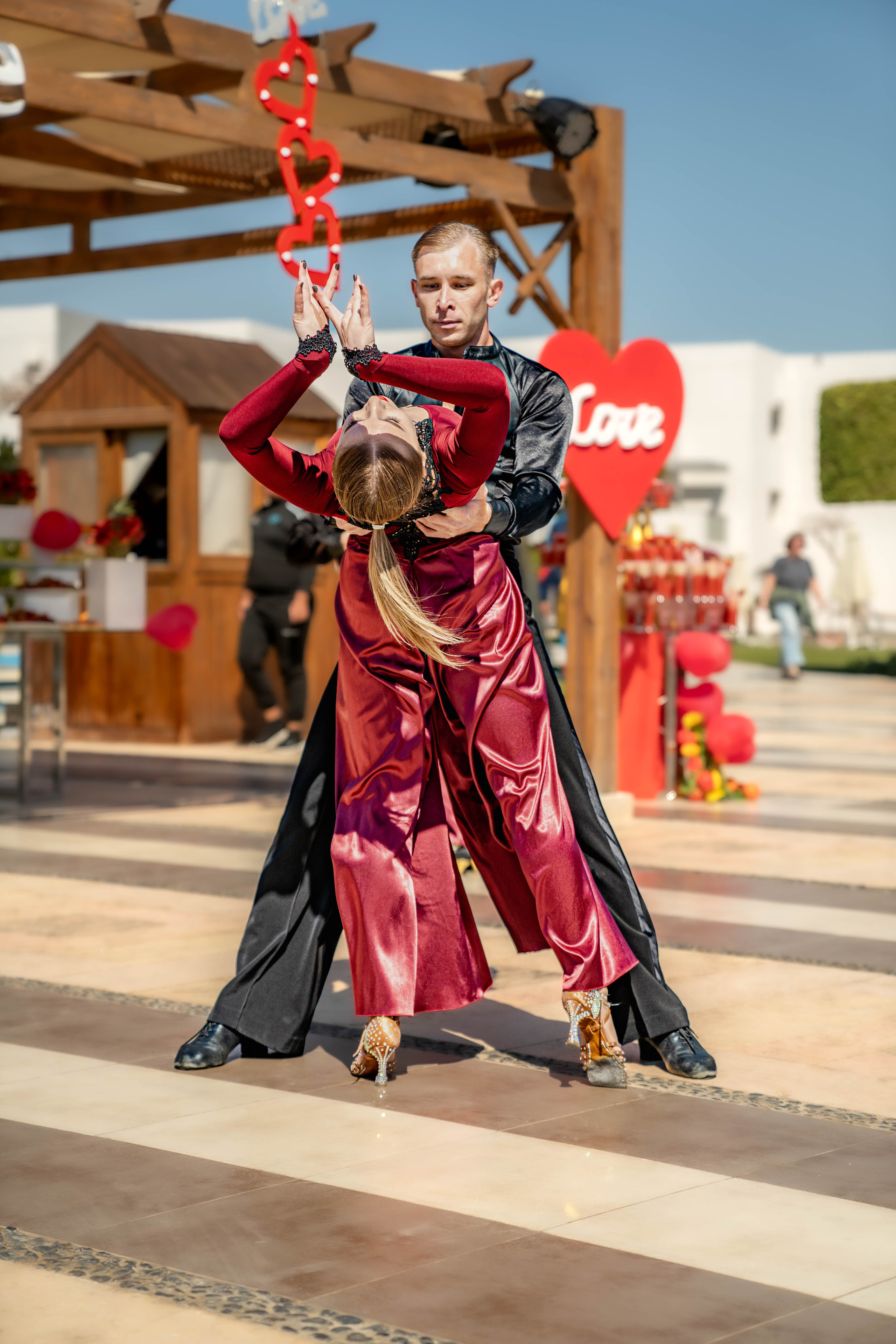 День Святого Валентина в отеле SUNRISE Crystal Bay Resort -Grand Select-. Egypt. Фото и видео съёмка на заказ. VAU Studia. Москва