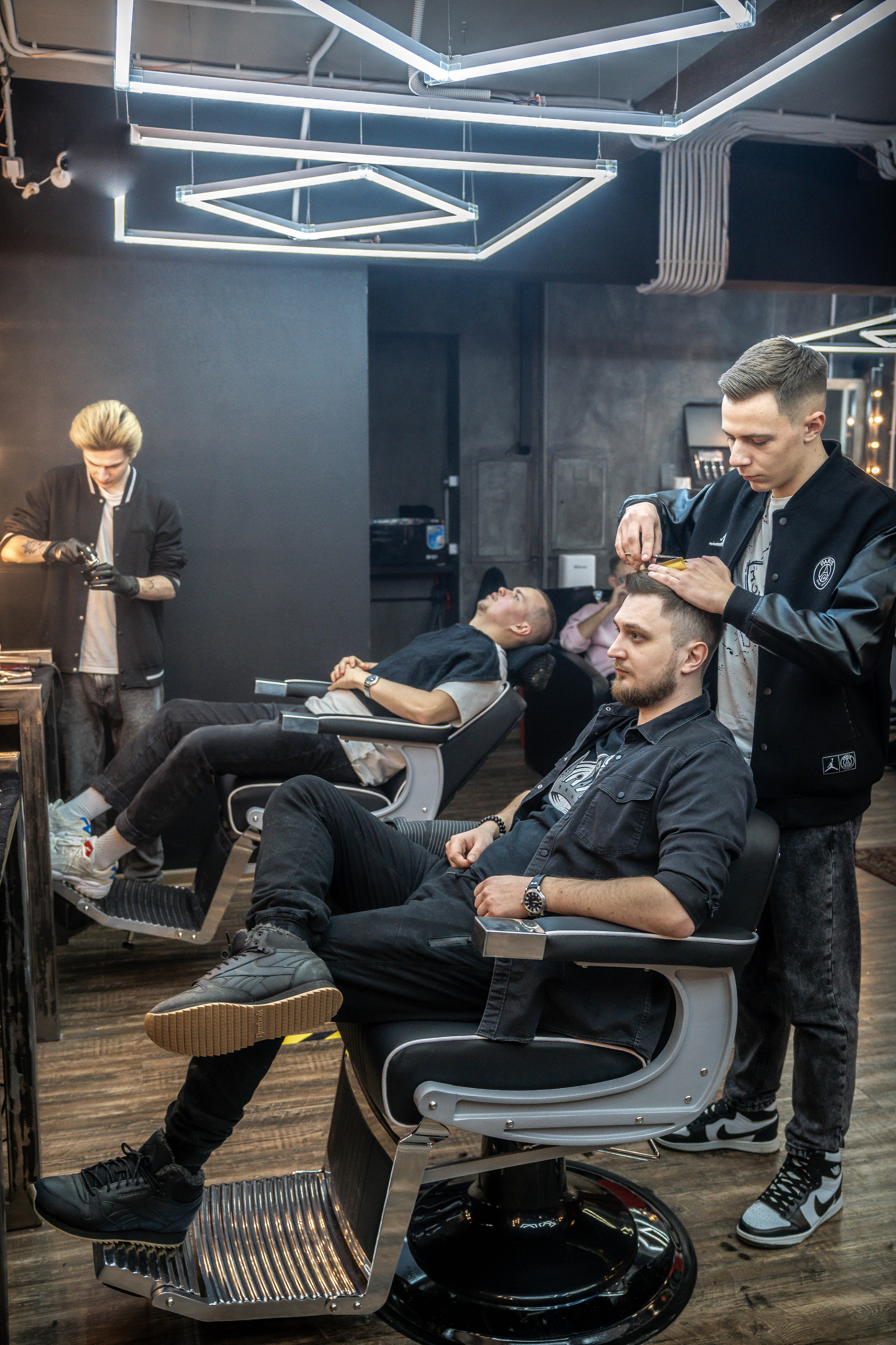 стрижка в барбершопе