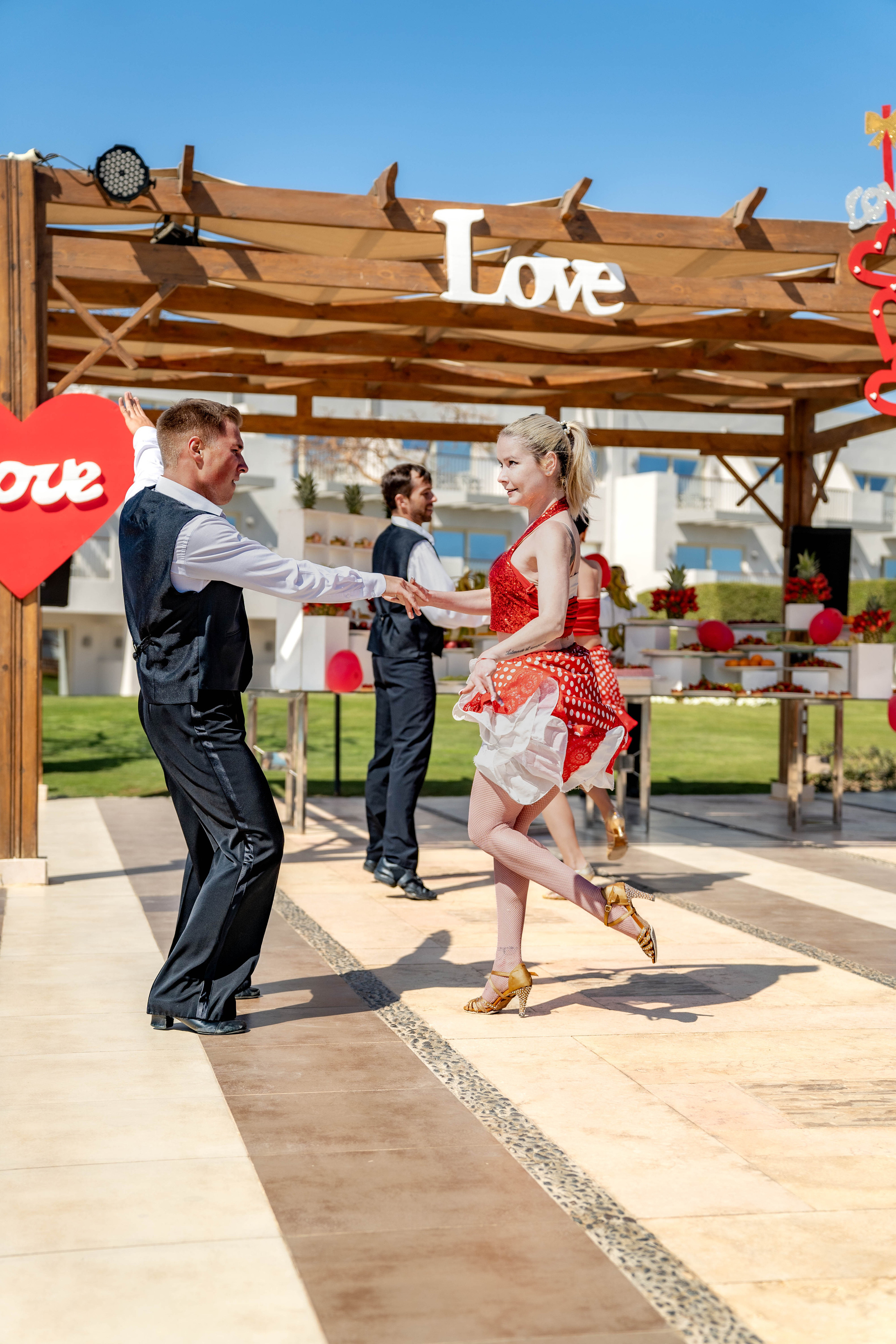 День Святого Валентина в отеле SUNRISE Crystal Bay Resort -Grand Select-. Egypt. Фото и видео съёмка на заказ. VAU Studia. Москва