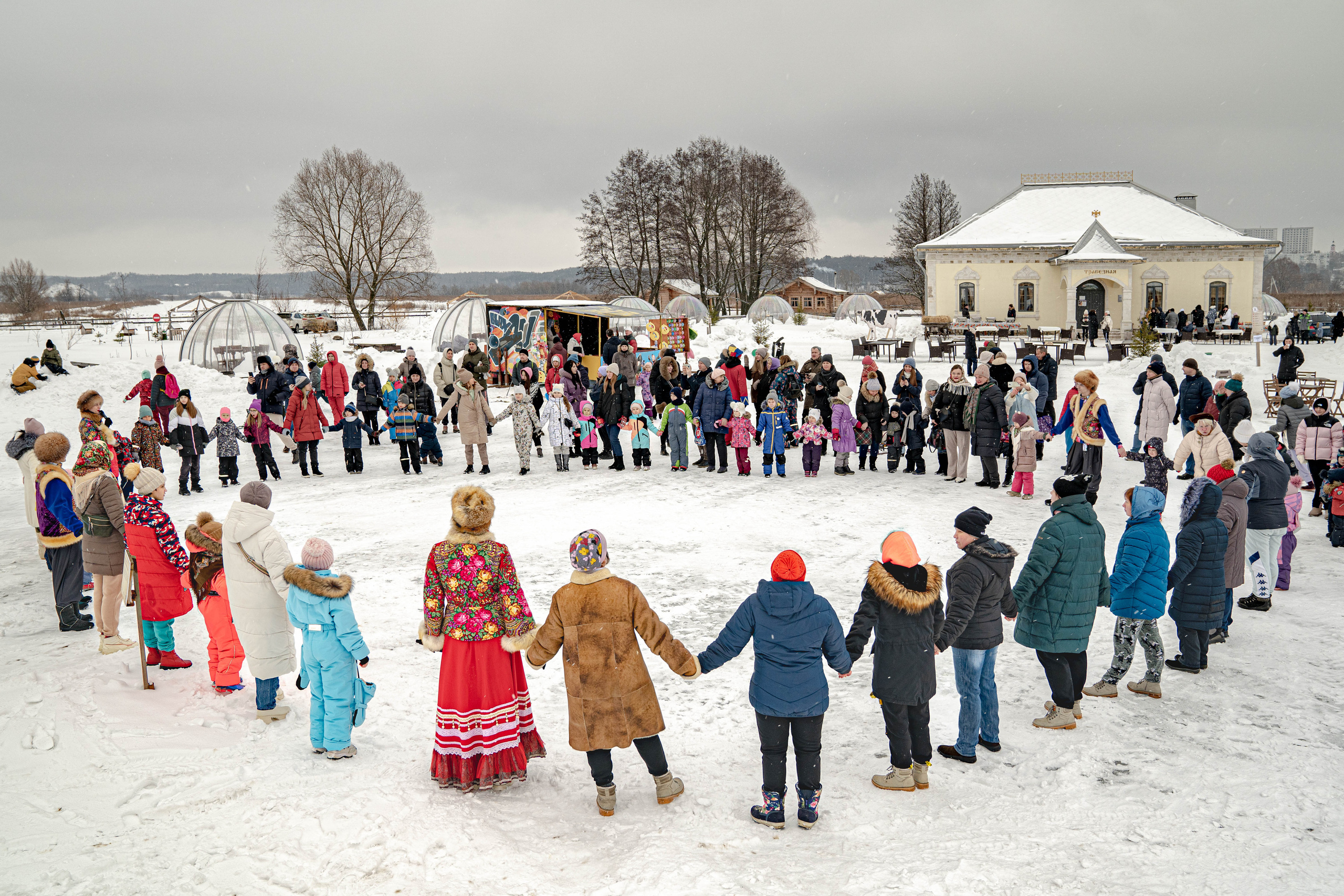 Масленица в Крестьянской усадьбе «Остров». Фото и видео съёмка на заказ. VAU Studia. Москва