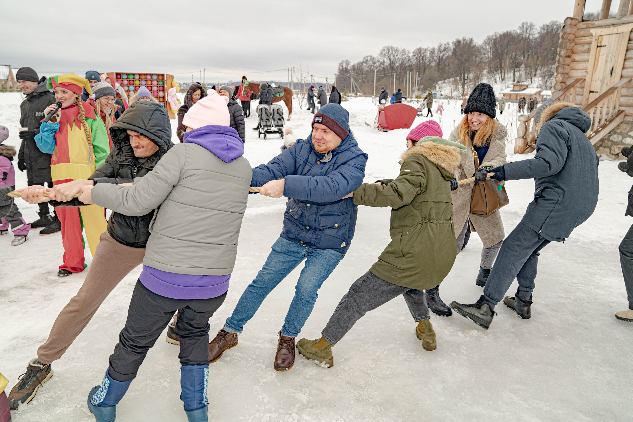 Масленица в Крестьянской усадьбе «Остров». Фото и видео съёмка на заказ. VAU Studia. Москва