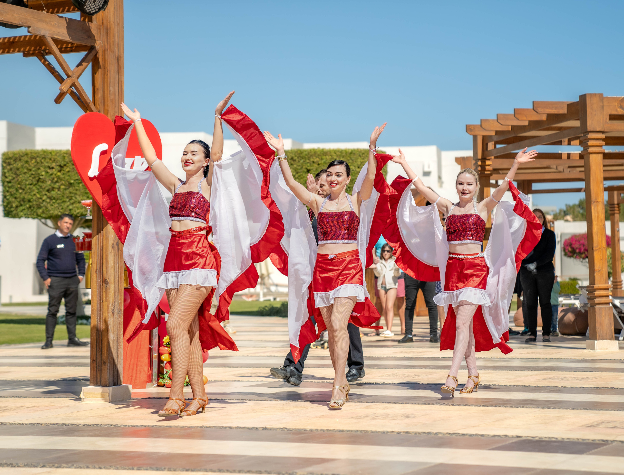 День Святого Валентина в отеле SUNRISE Crystal Bay Resort -Grand Select-. Egypt. Фото и видео съёмка на заказ. VAU Studia. Москва