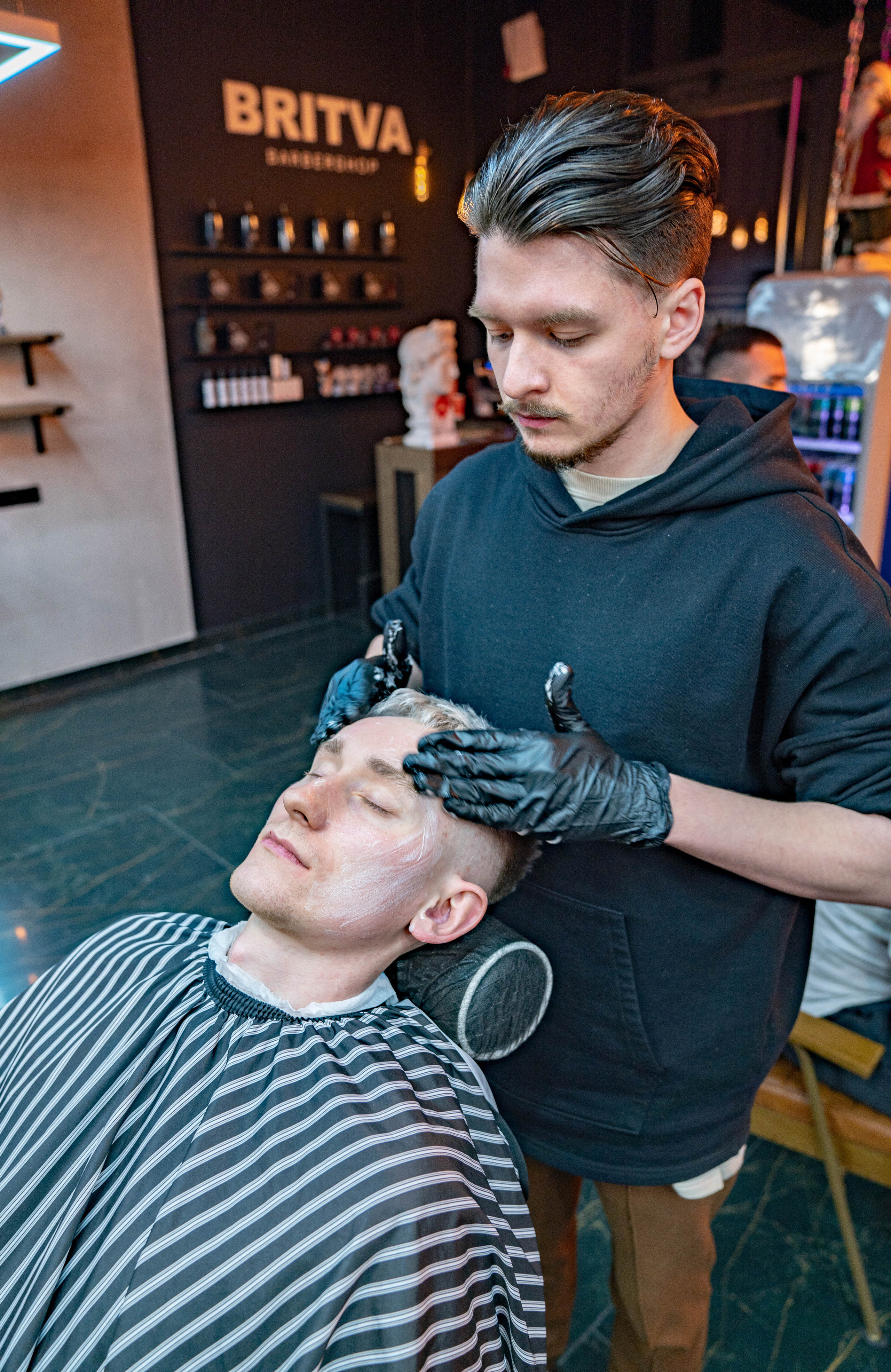 Barbershop BRITVA Беломорская. Фото и видео съёмка на заказ. VAU Studia. Москва