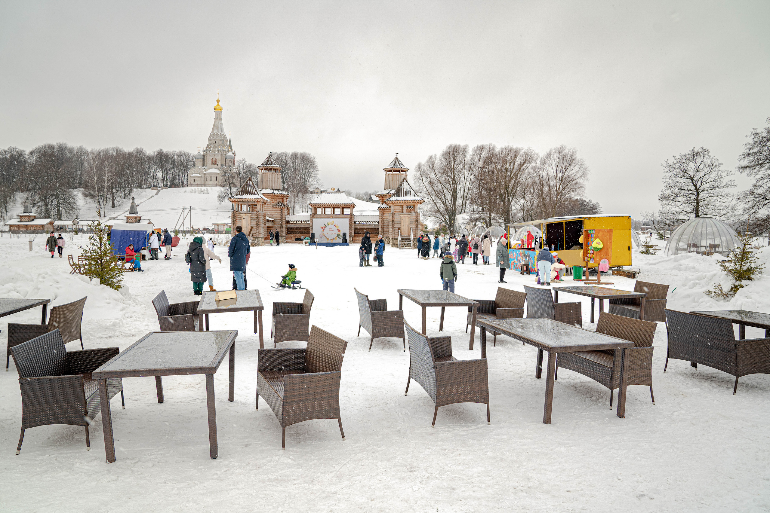 Масленица в Крестьянской усадьбе «Остров». Фото и видео съёмка на заказ. VAU Studia. Москва