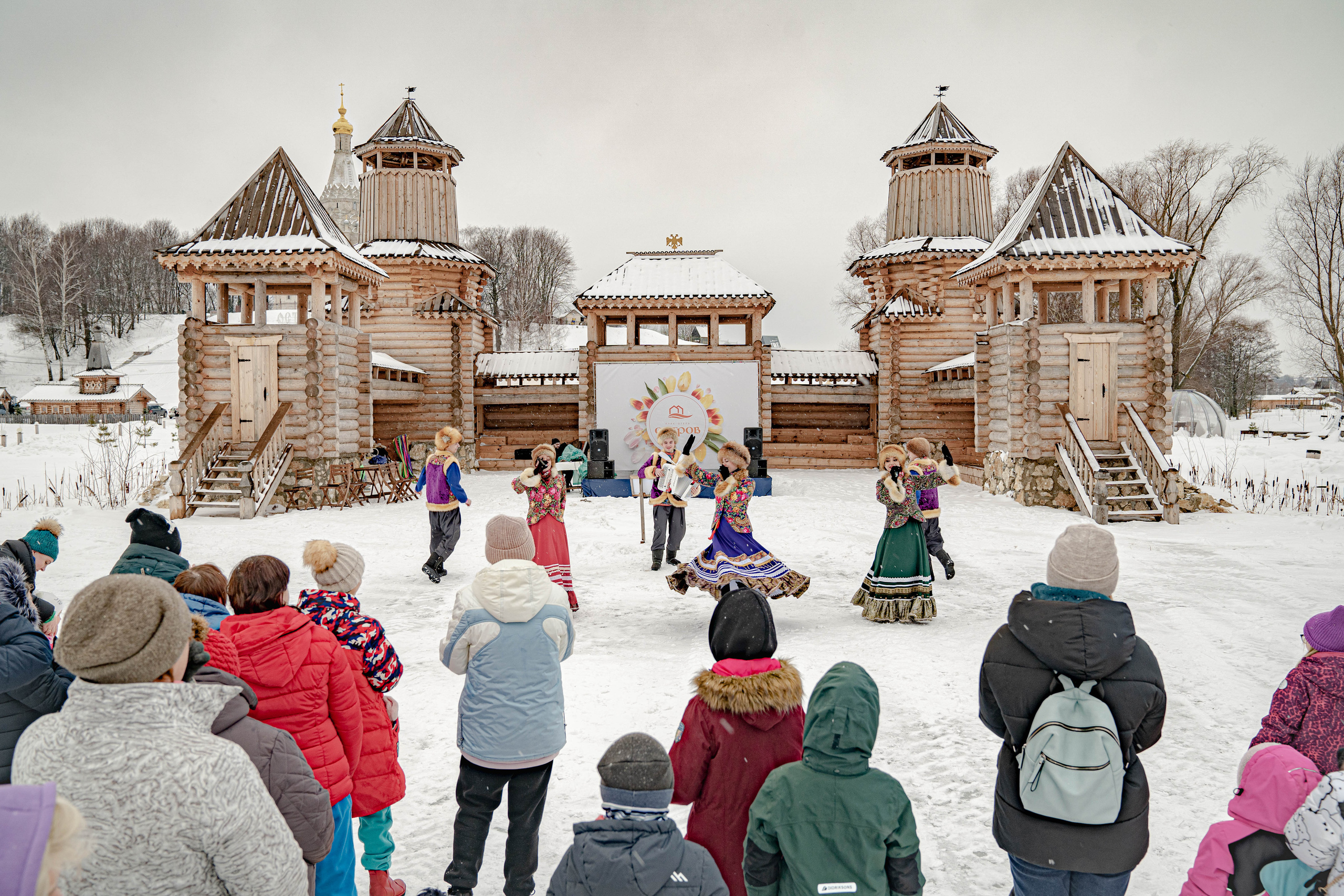 Масленица в Крестьянской усадьбе «Остров». Фото и видео съёмка на заказ. VAU Studia. Москва