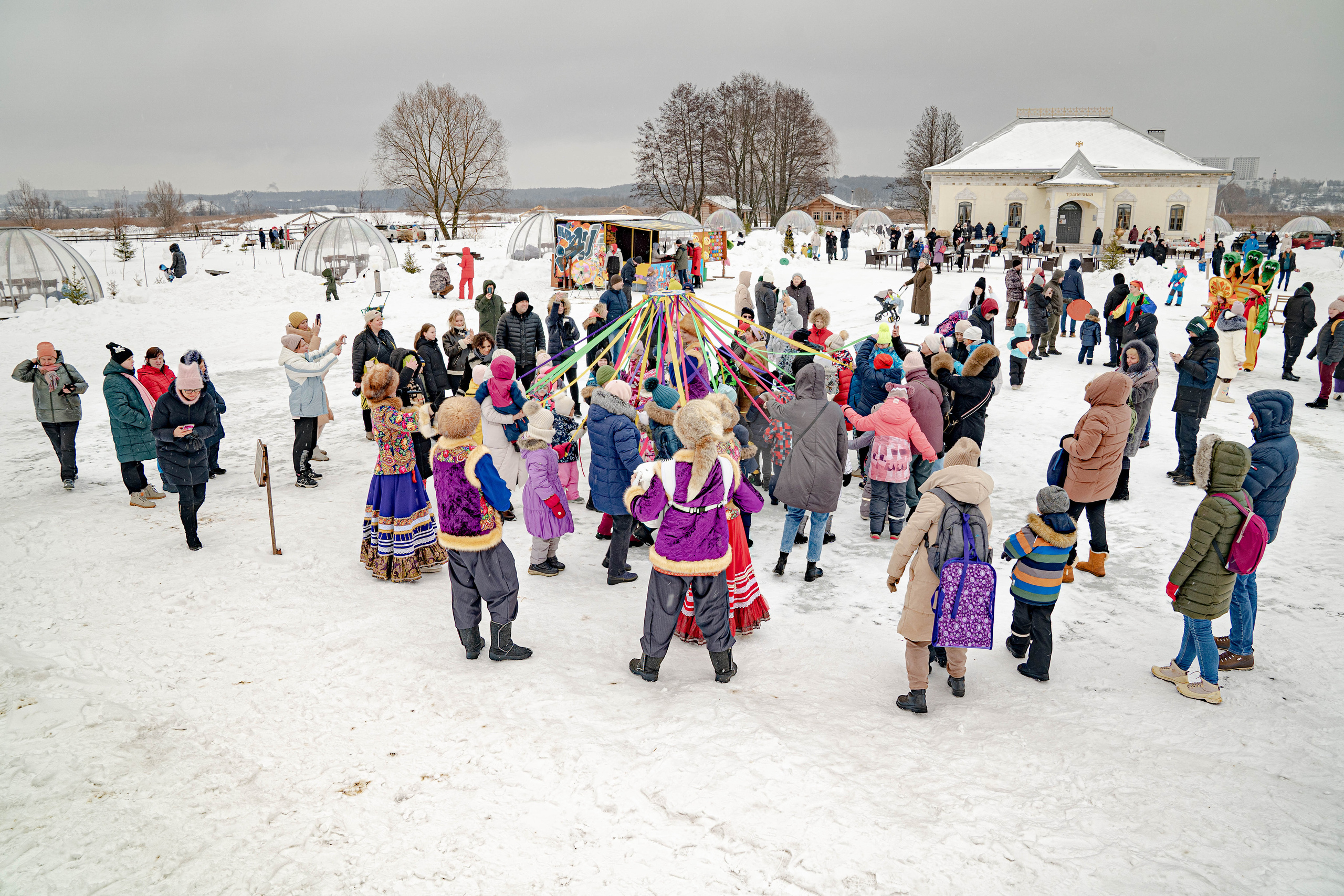 Масленица в Крестьянской усадьбе «Остров». Фото и видео съёмка на заказ. VAU Studia. Москва