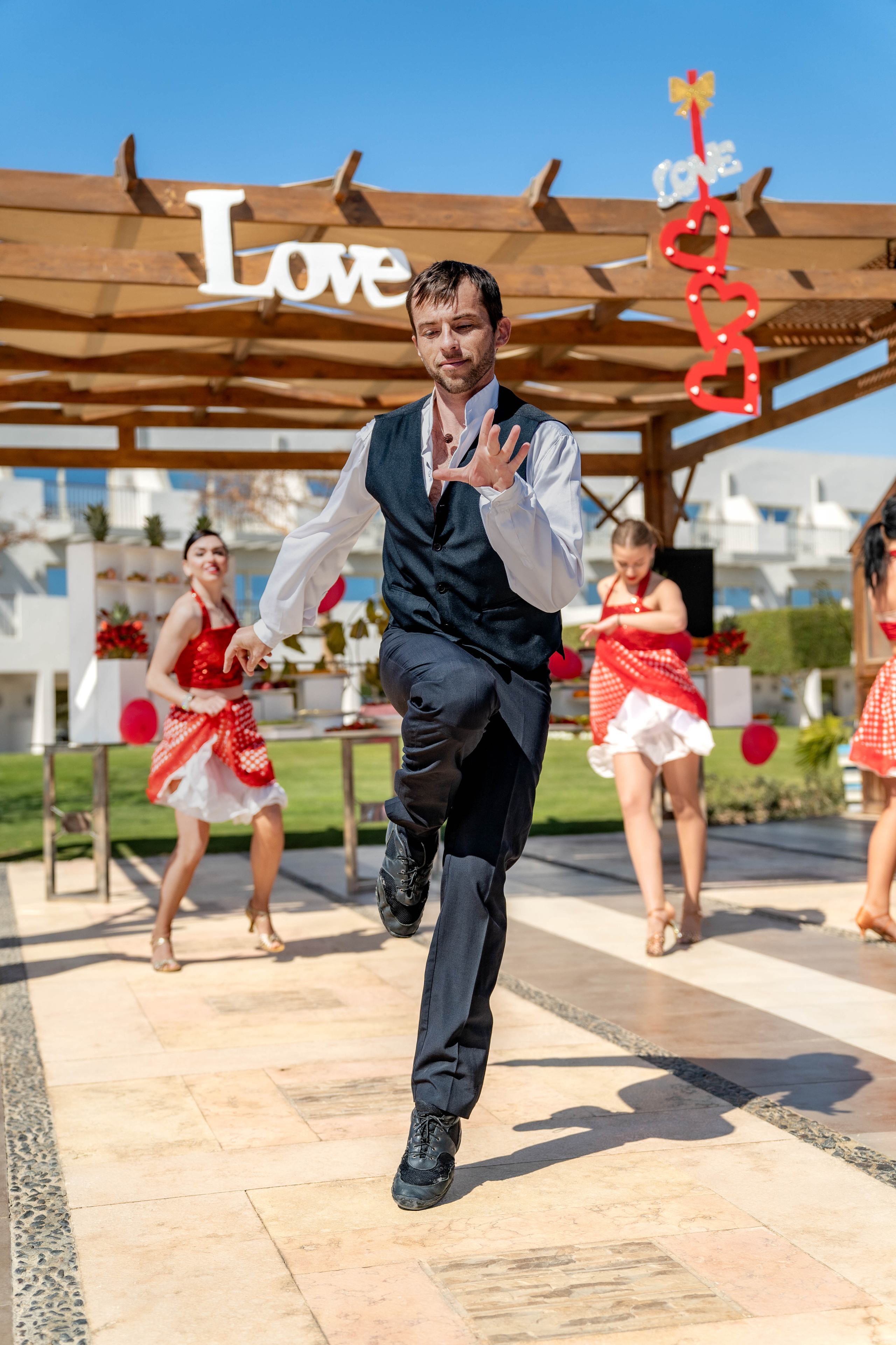 День Святого Валентина в отеле SUNRISE Crystal Bay Resort -Grand Select-. Egypt. Фото и видео съёмка на заказ. VAU Studia. Москва