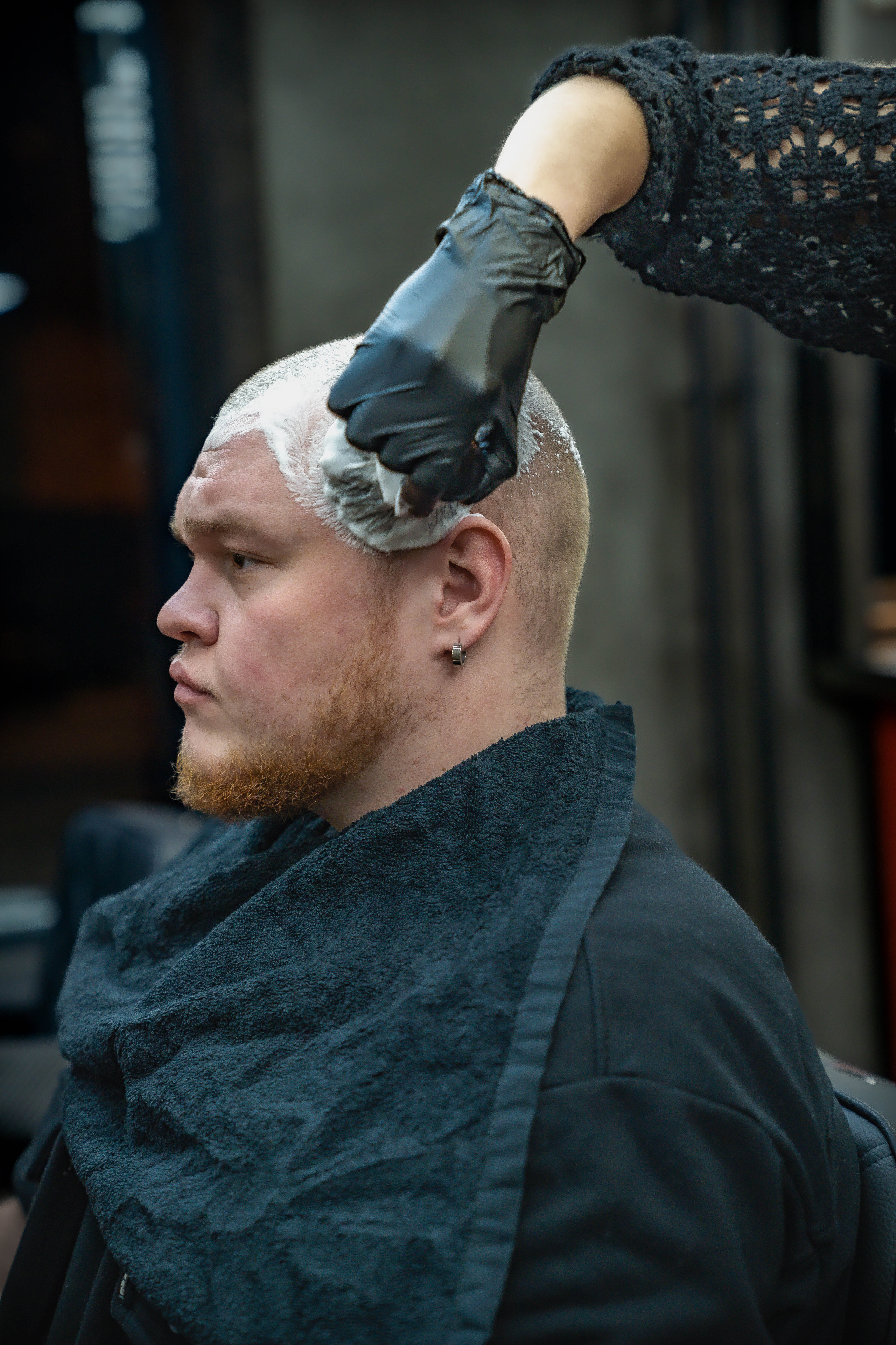 бритьё головы налысо