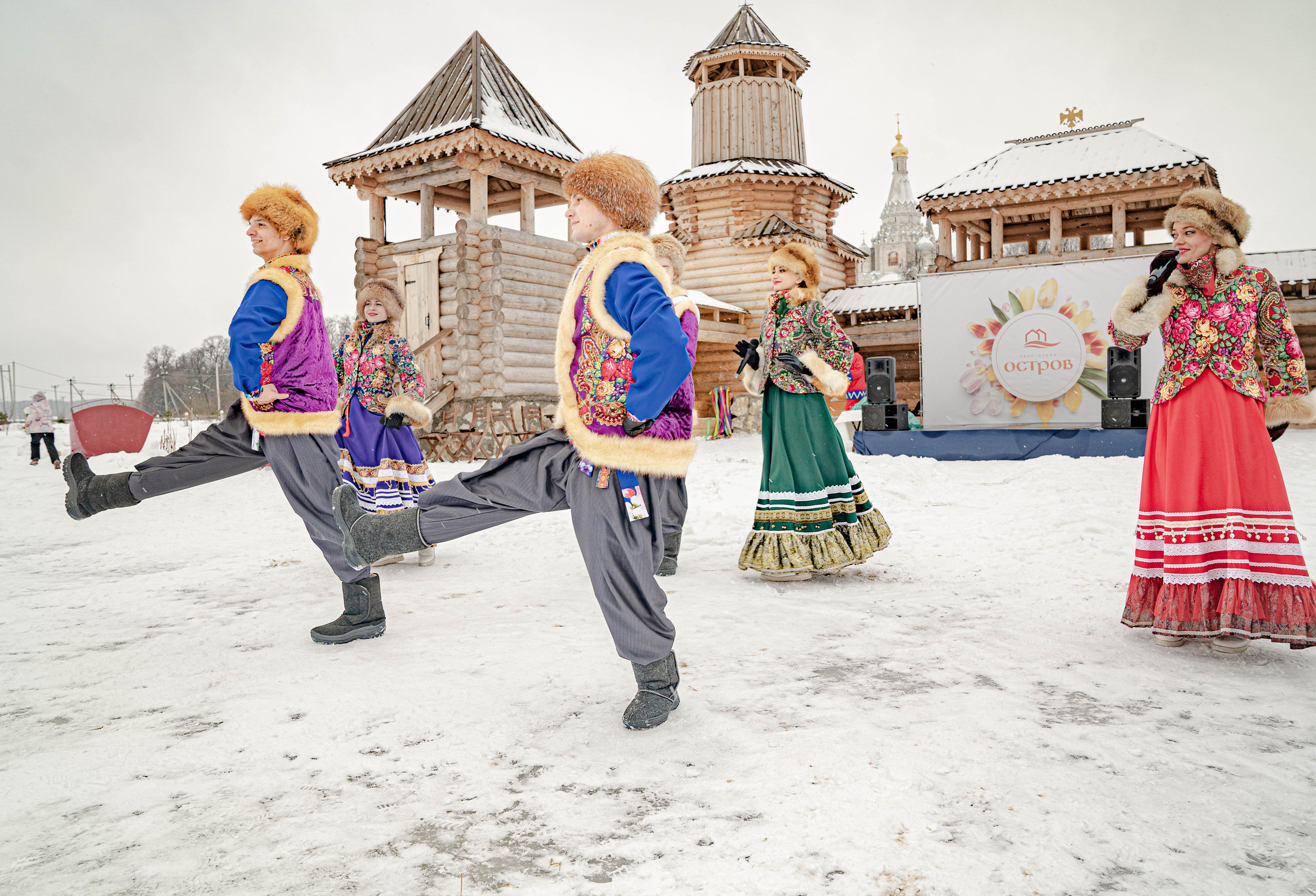 Масленица в Крестьянской усадьбе «Остров». Фото и видео съёмка на заказ. VAU Studia. Москва
