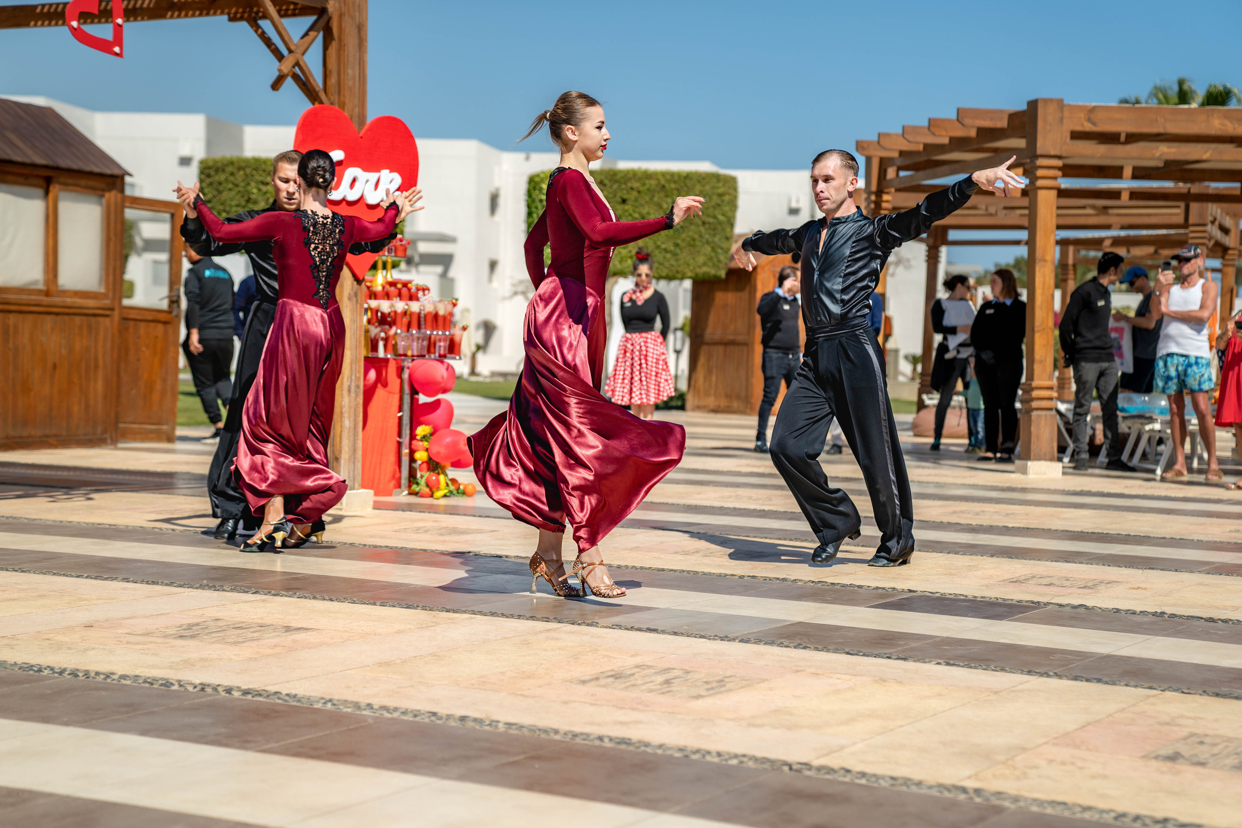 День Святого Валентина в отеле SUNRISE Crystal Bay Resort -Grand Select-. Egypt. Фото и видео съёмка на заказ. VAU Studia. Москва