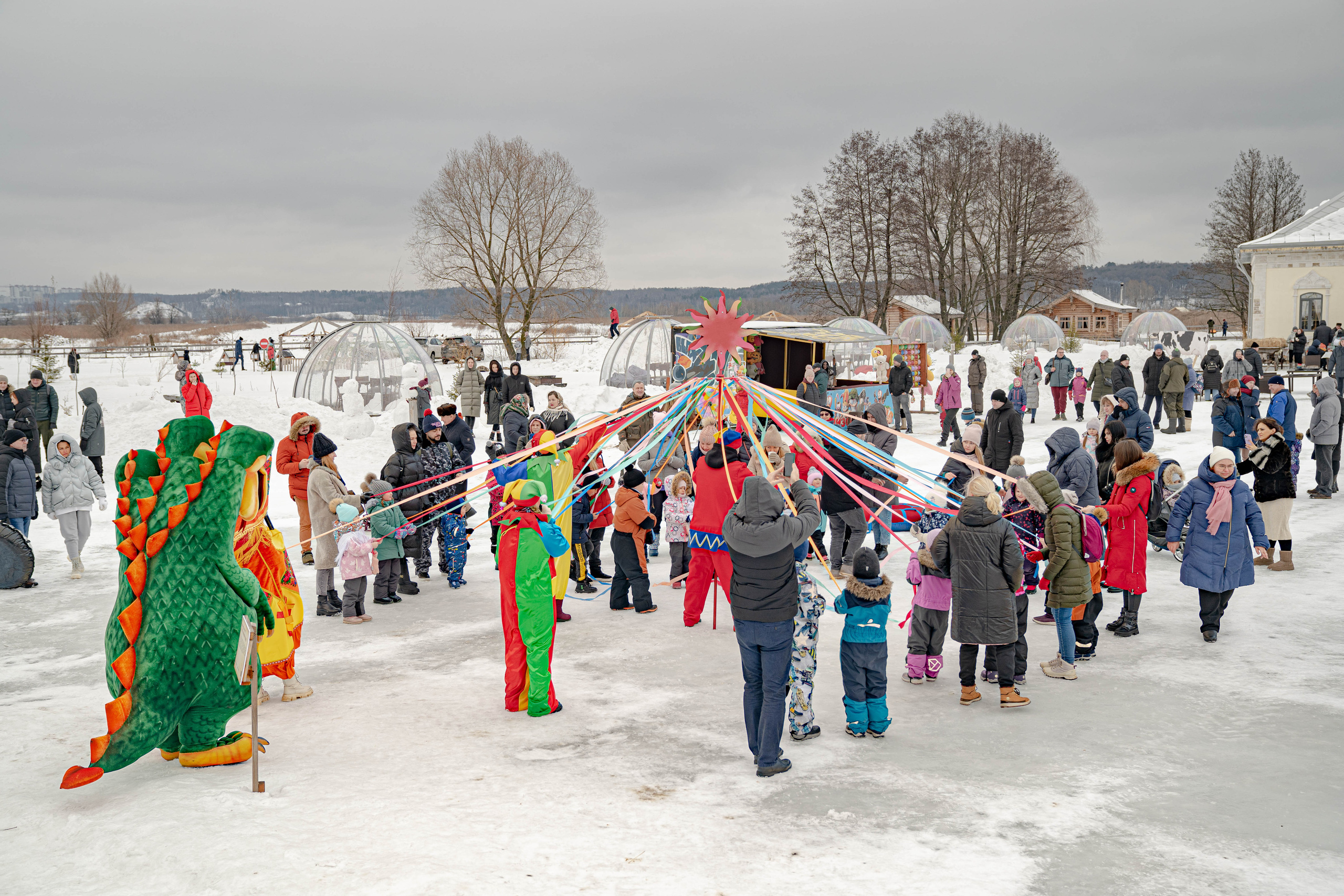 Масленица в Крестьянской усадьбе «Остров». Фото и видео съёмка на заказ. VAU Studia. Москва