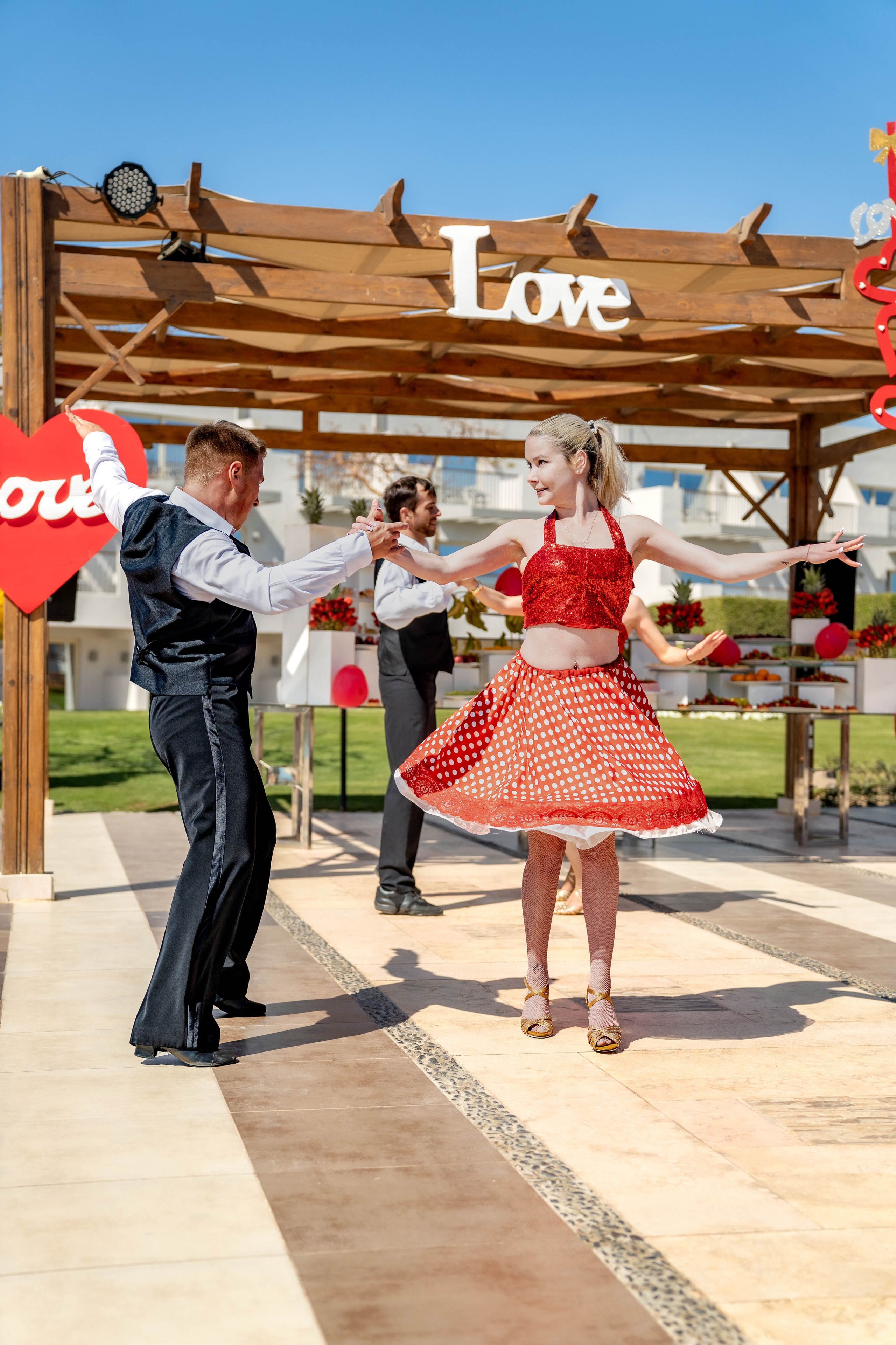 День Святого Валентина в отеле SUNRISE Crystal Bay Resort -Grand Select-. Egypt. Фото и видео съёмка на заказ. VAU Studia. Москва