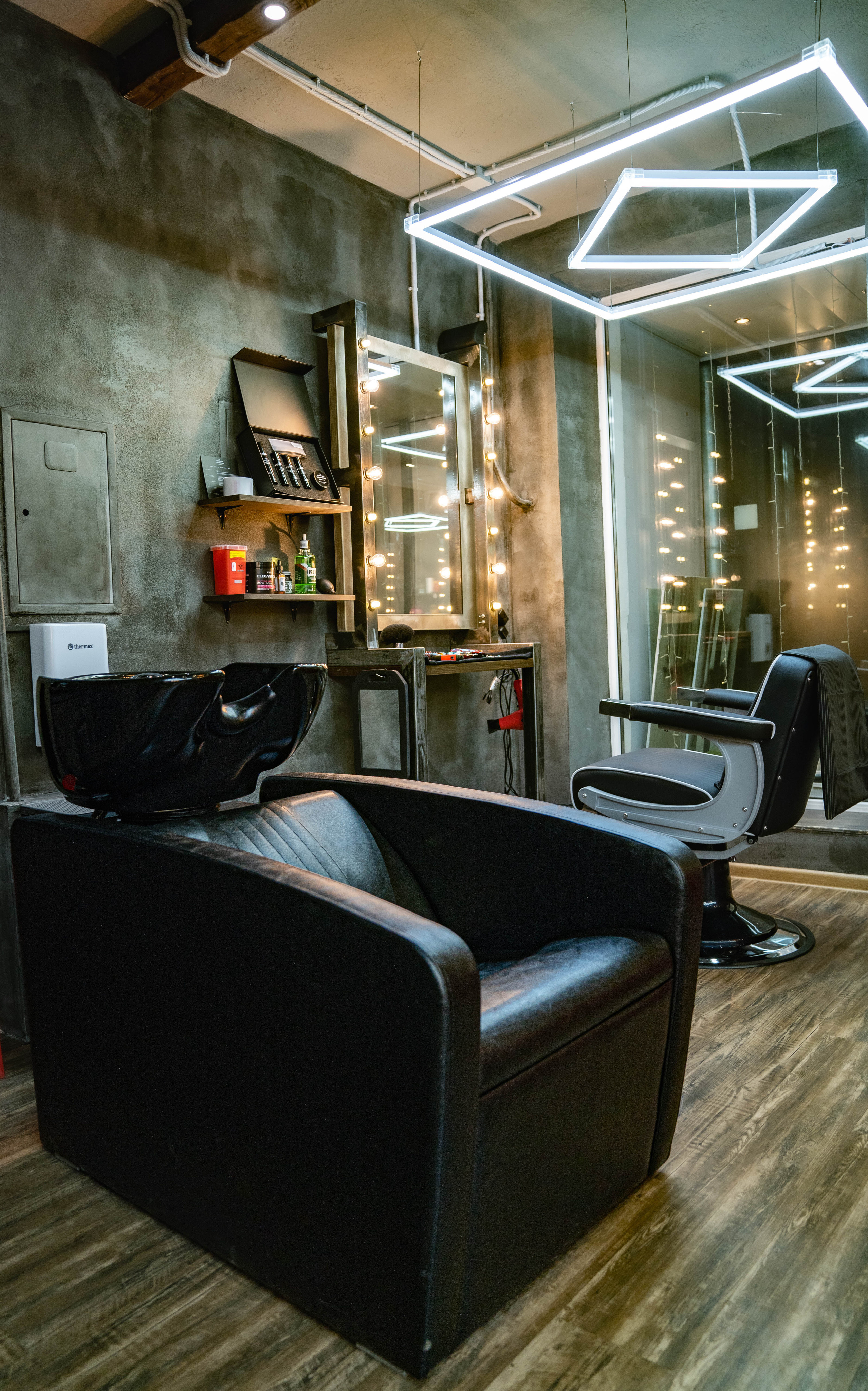 кресло для мытья головы