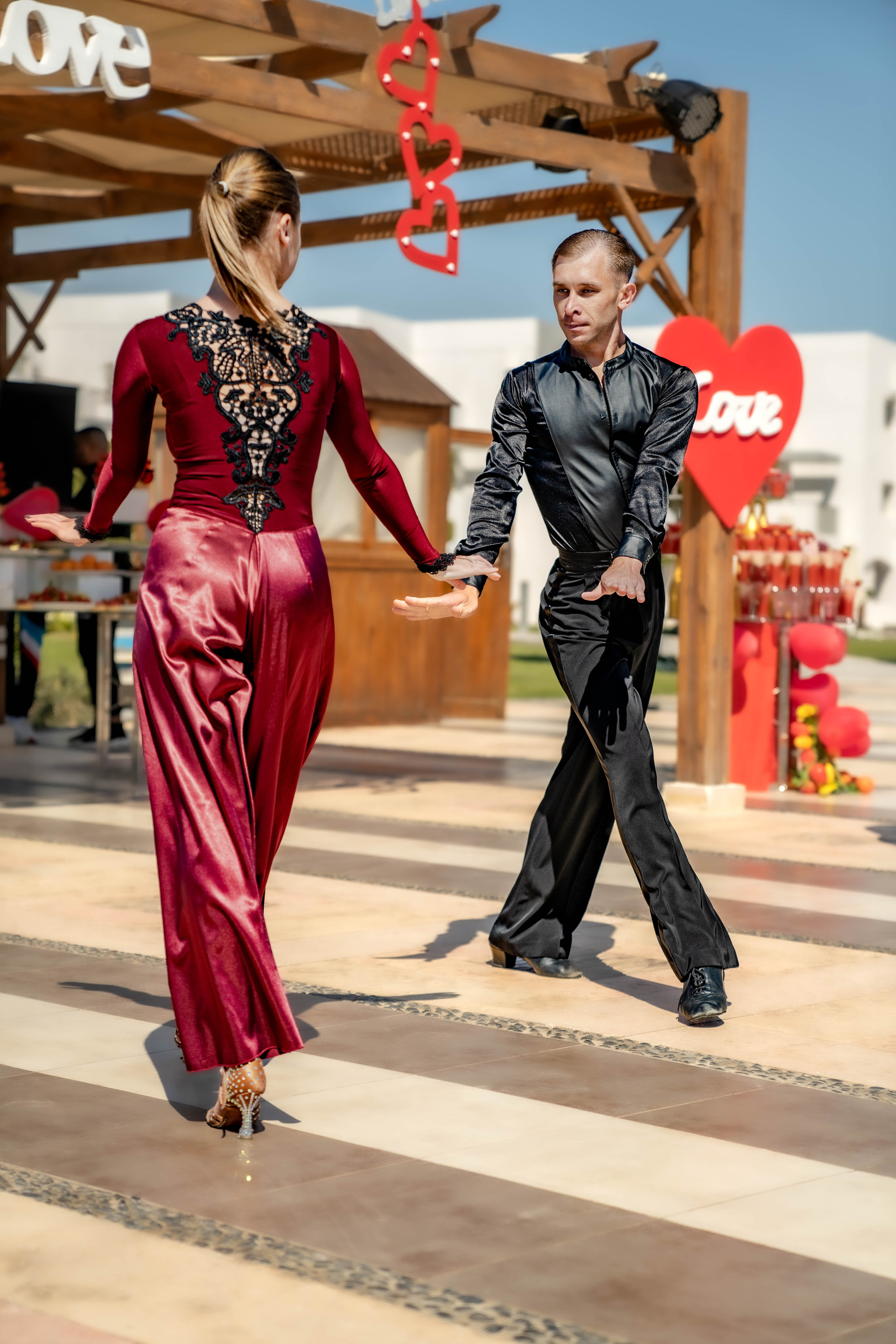 День Святого Валентина в отеле SUNRISE Crystal Bay Resort -Grand Select-. Egypt. Фото и видео съёмка на заказ. VAU Studia. Москва