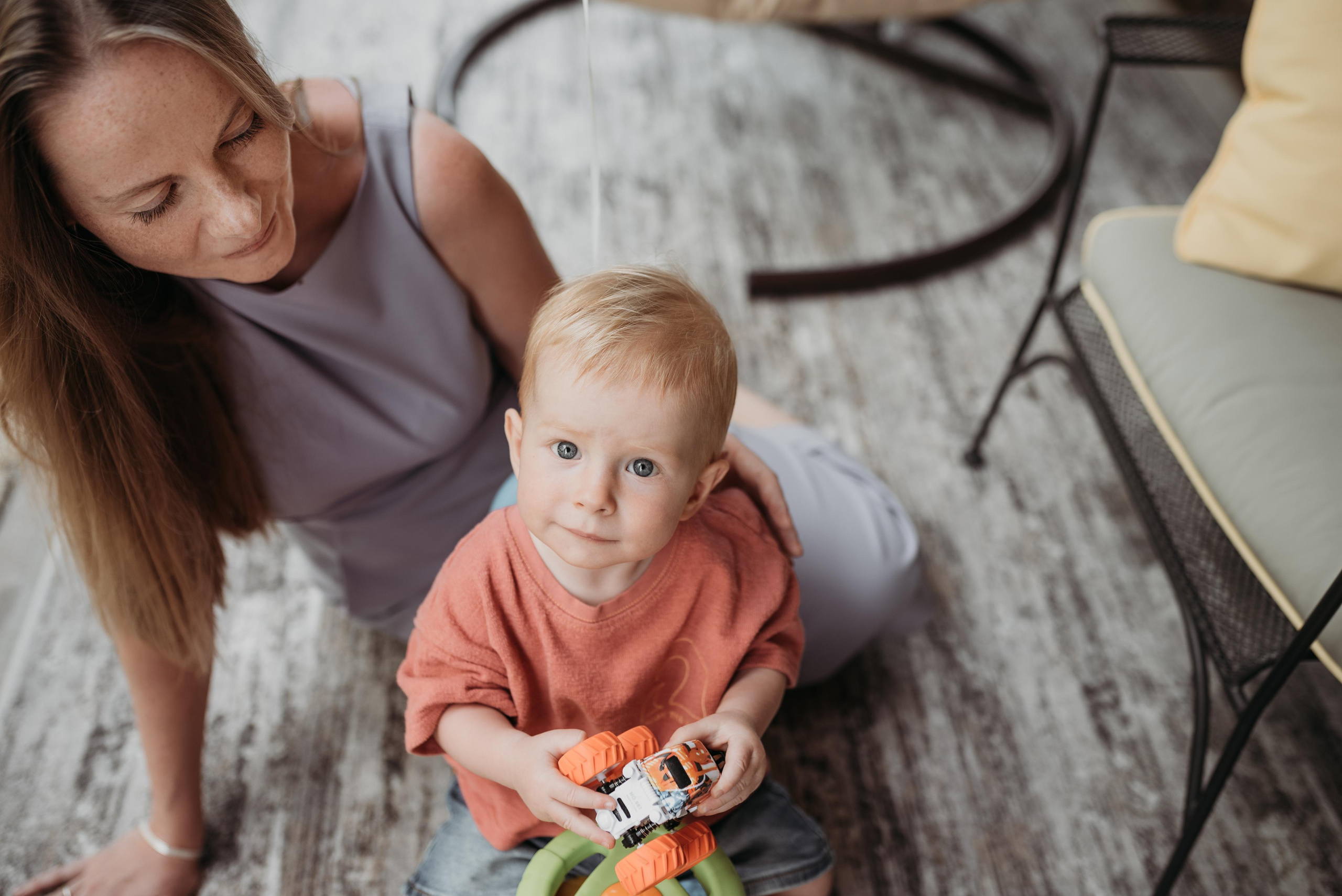 Лев, 1 годик (домашняя фотосессия). Фотограф новорожденных в Екатеринбурге Лена Ильина