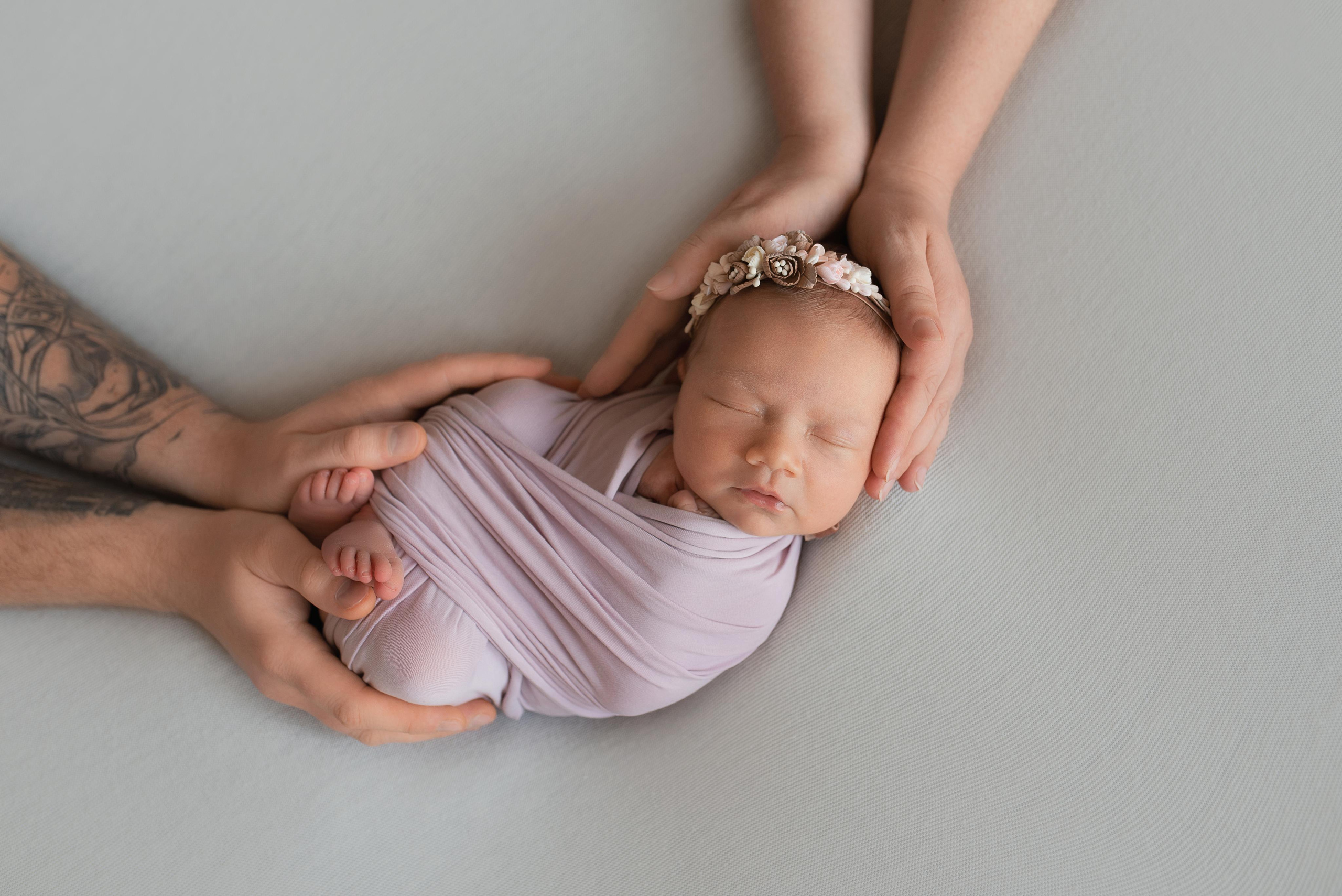 Анна. Фотограф новорожденных в Екатеринбурге Лена Ильина