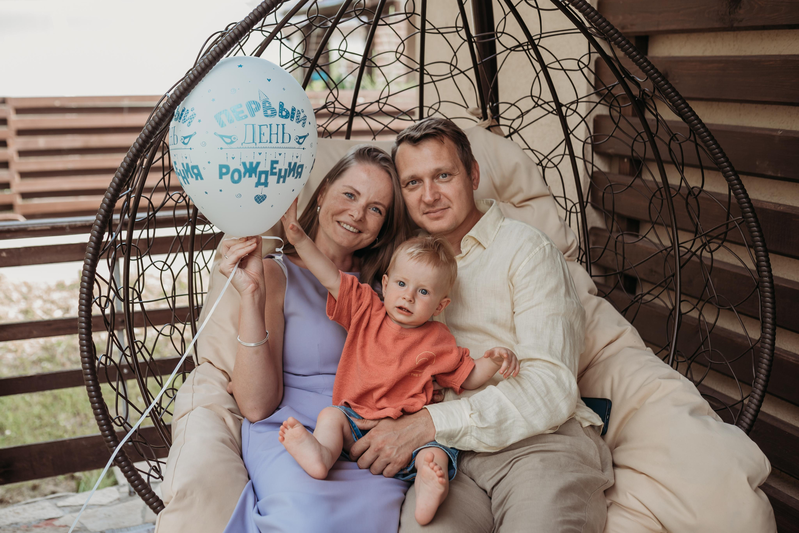 Лев, 1 годик (домашняя фотосессия). Фотограф новорожденных в Екатеринбурге Лена Ильина