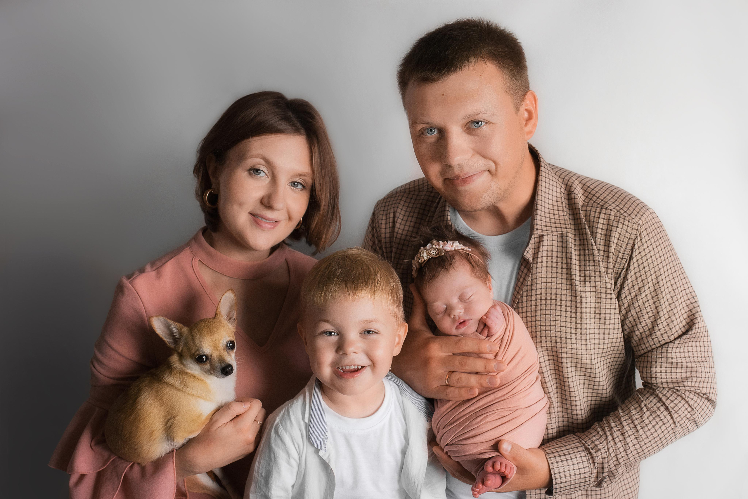 Аника. Фотограф новорожденных в Екатеринбурге Лена Ильина