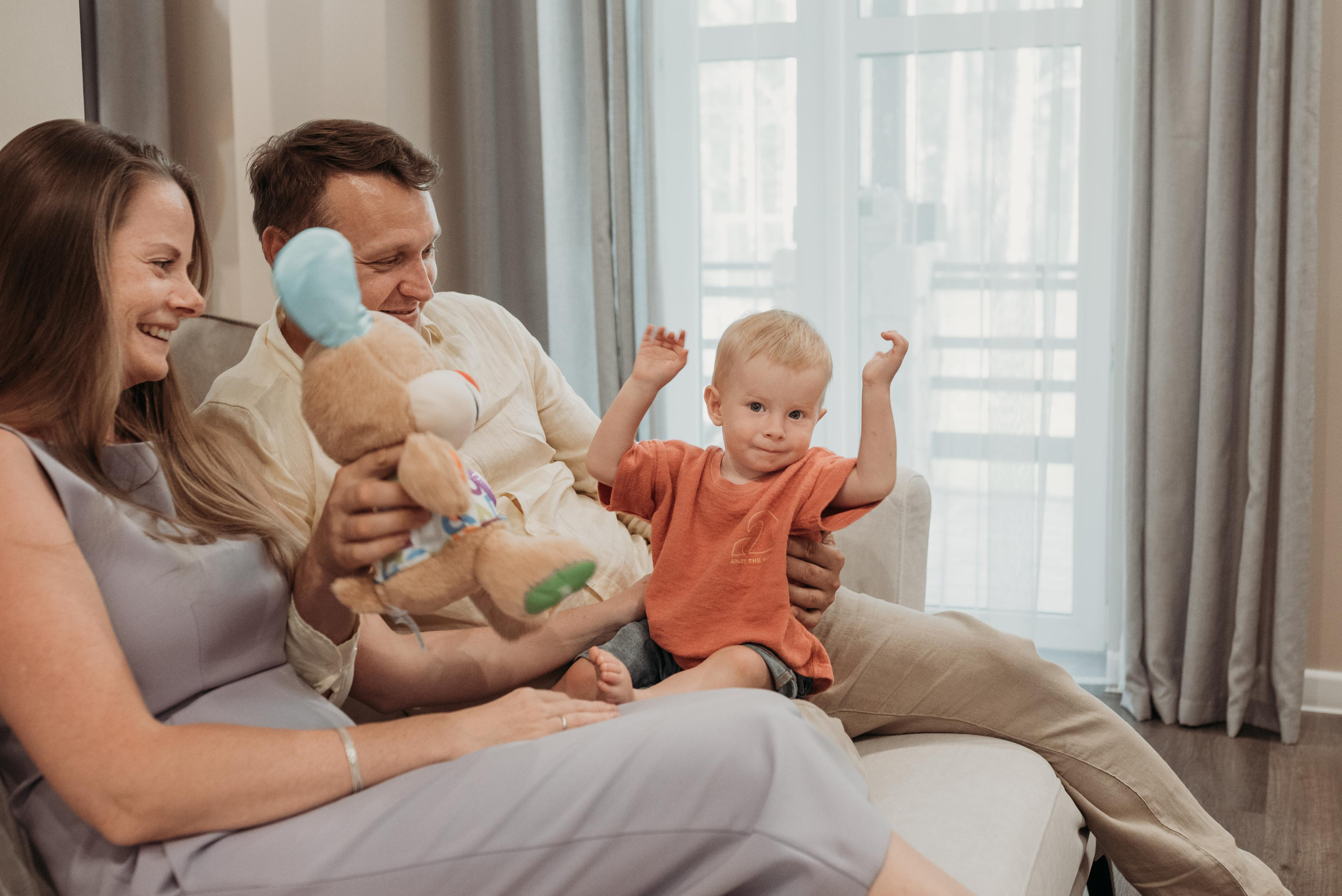 Лев, 1 годик (домашняя фотосессия). Фотограф новорожденных в Екатеринбурге Лена Ильина