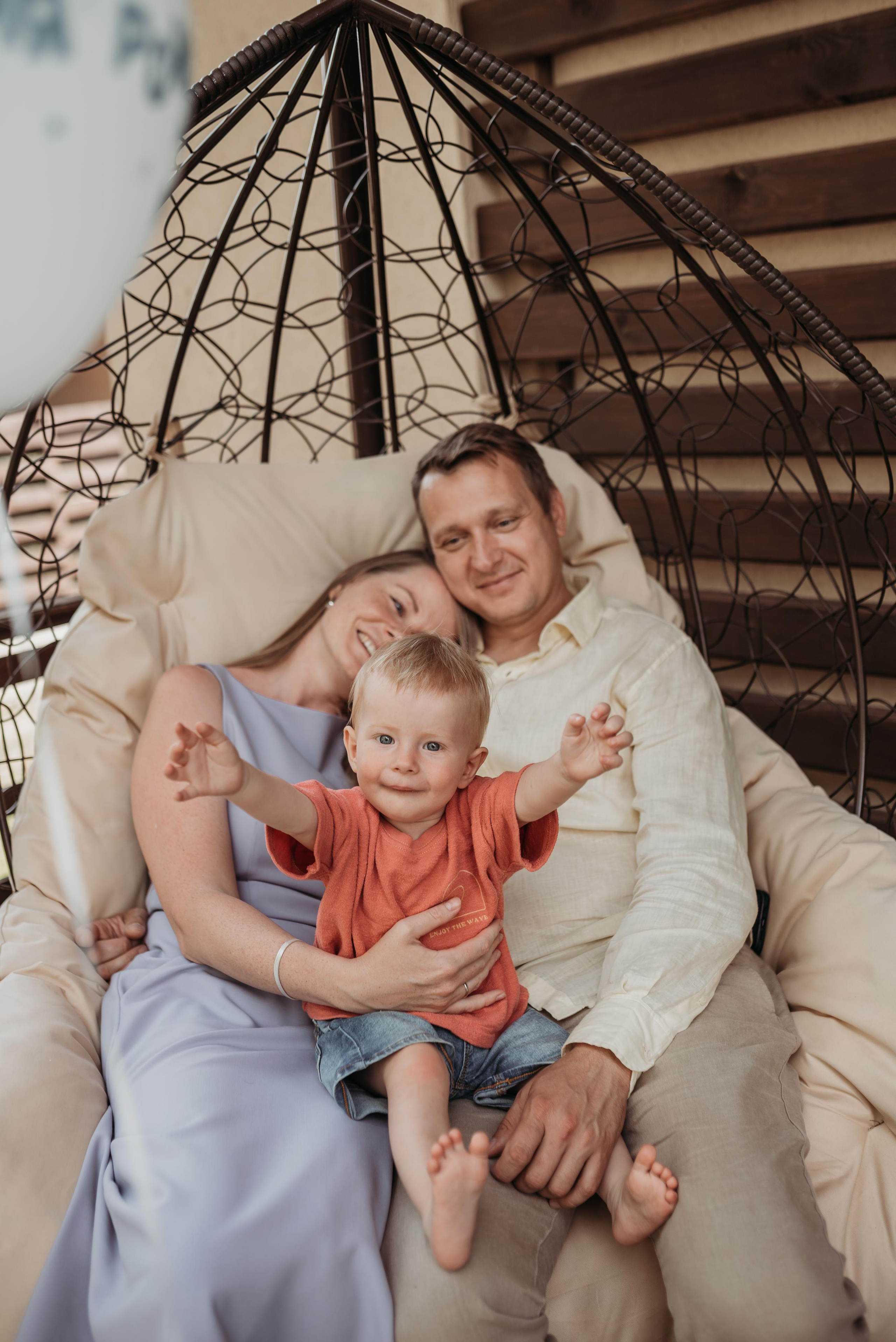 Лев, 1 годик (домашняя фотосессия). Фотограф новорожденных в Екатеринбурге Лена Ильина