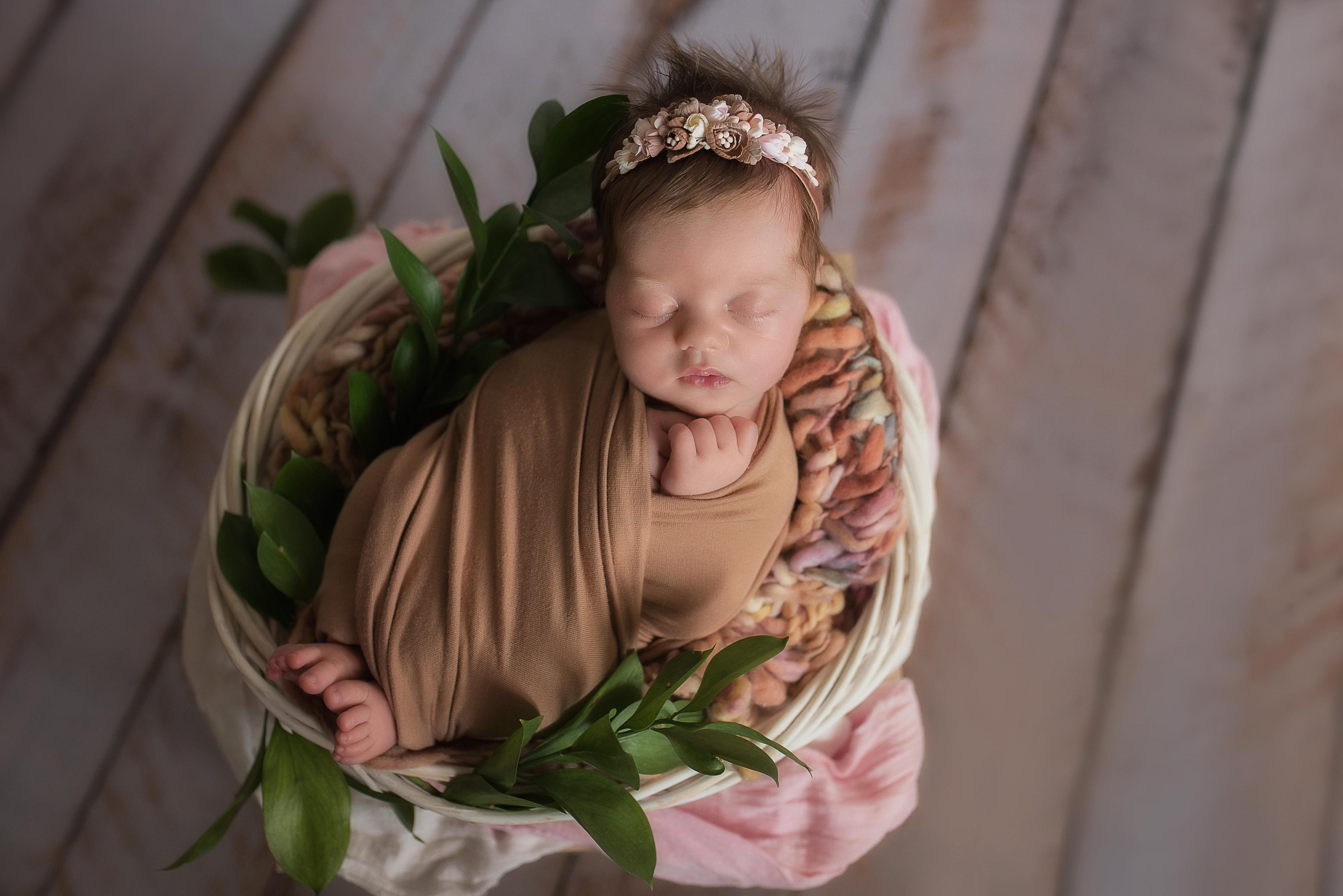 Аника. Фотограф новорожденных в Екатеринбурге Лена Ильина