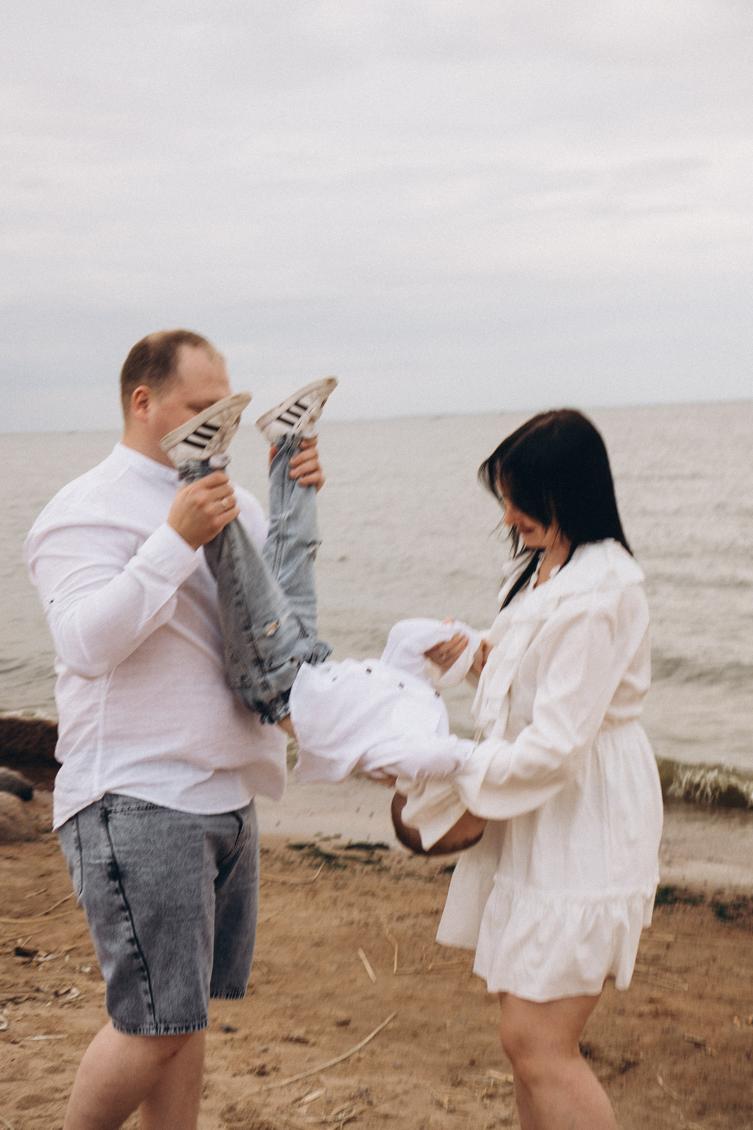 Семейная история на берегу залива. Профессиональный фотограф, Санкт-Петербург — Виктория Богомолова