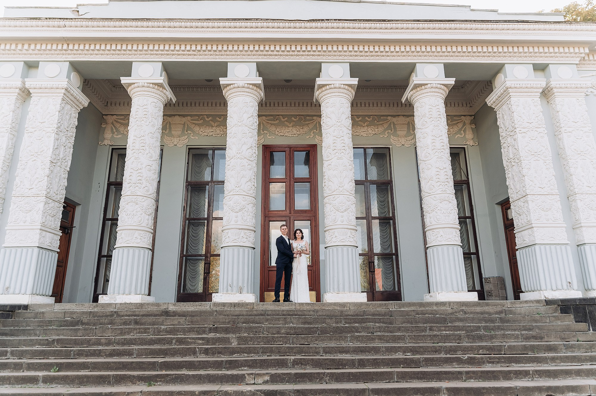 Денис и Екатерина ВДНХ. Свадебный фотограф в Дубне Алексей Фонарёв