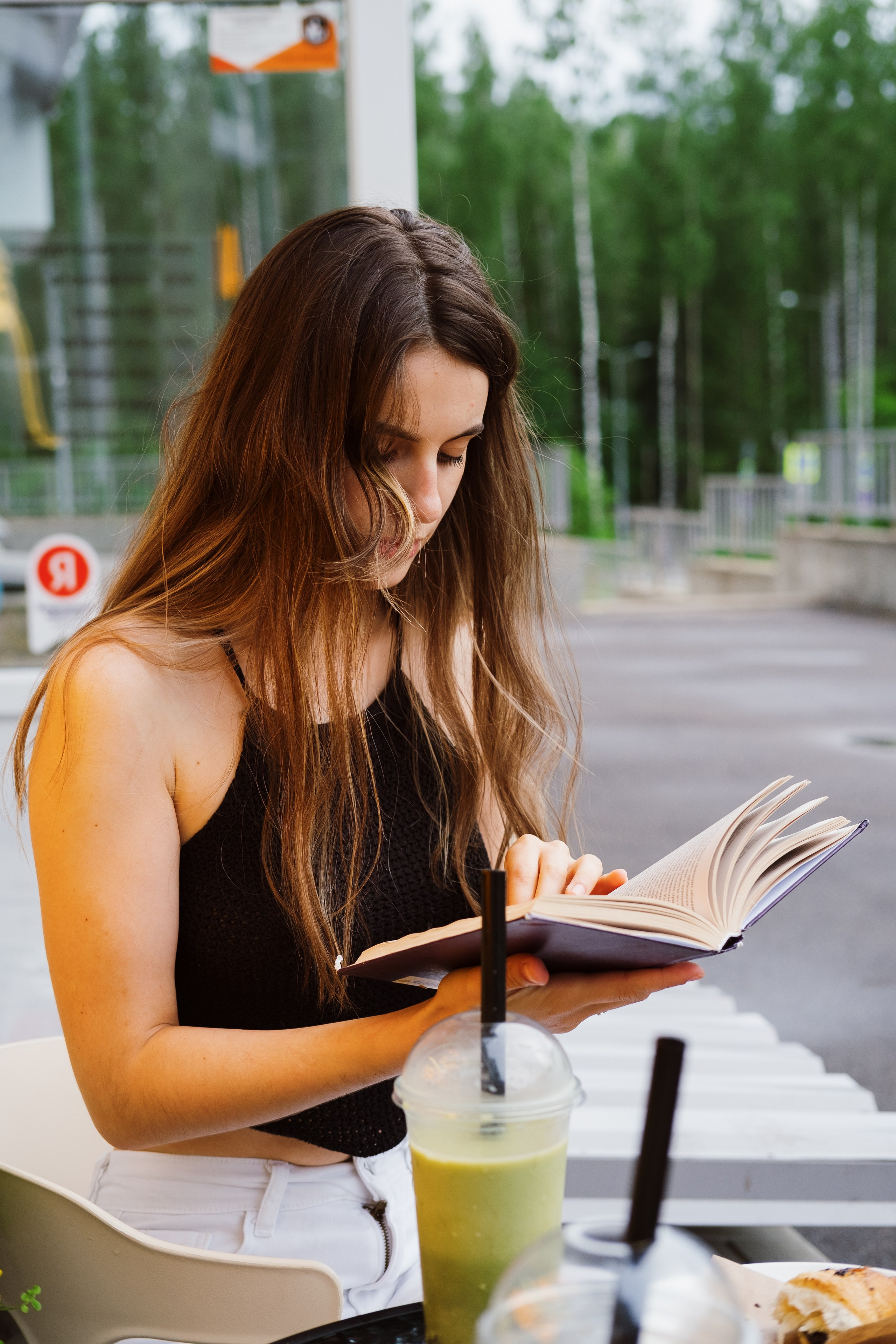 Летняя контент-съёмка для кофейни. Портретный и семейный фотограф в СПб Марья Туранова