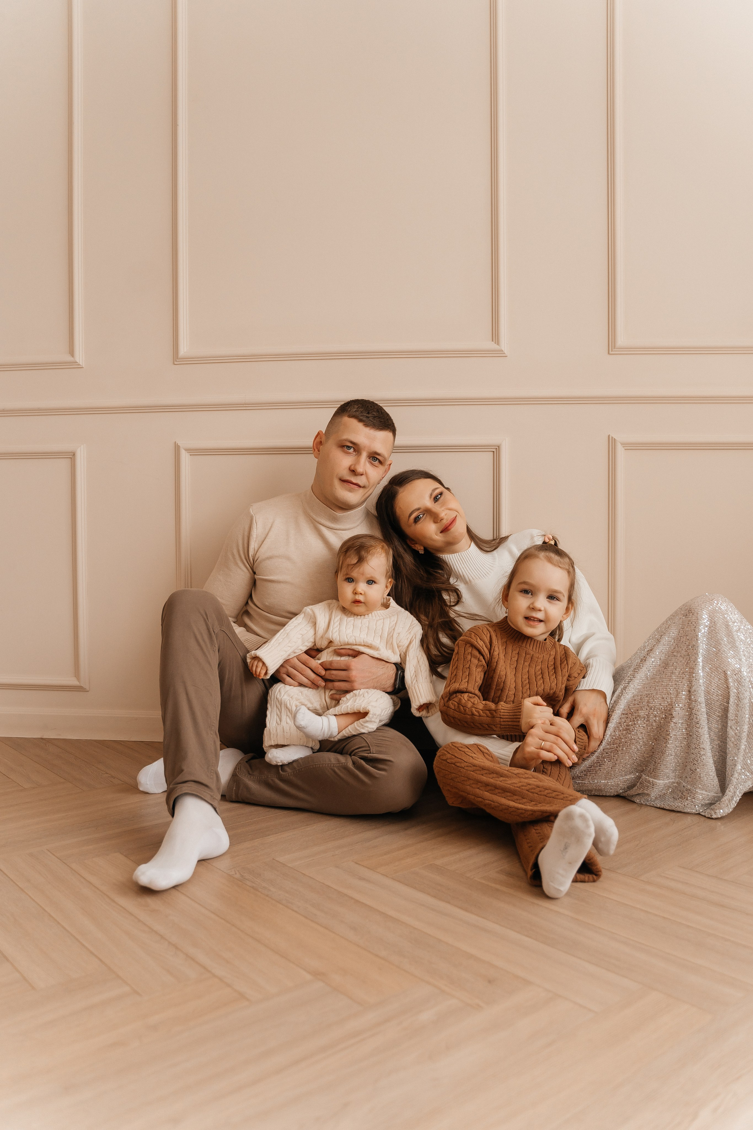 Сережа, Юля, Василиса и Дарина. Волик Мария