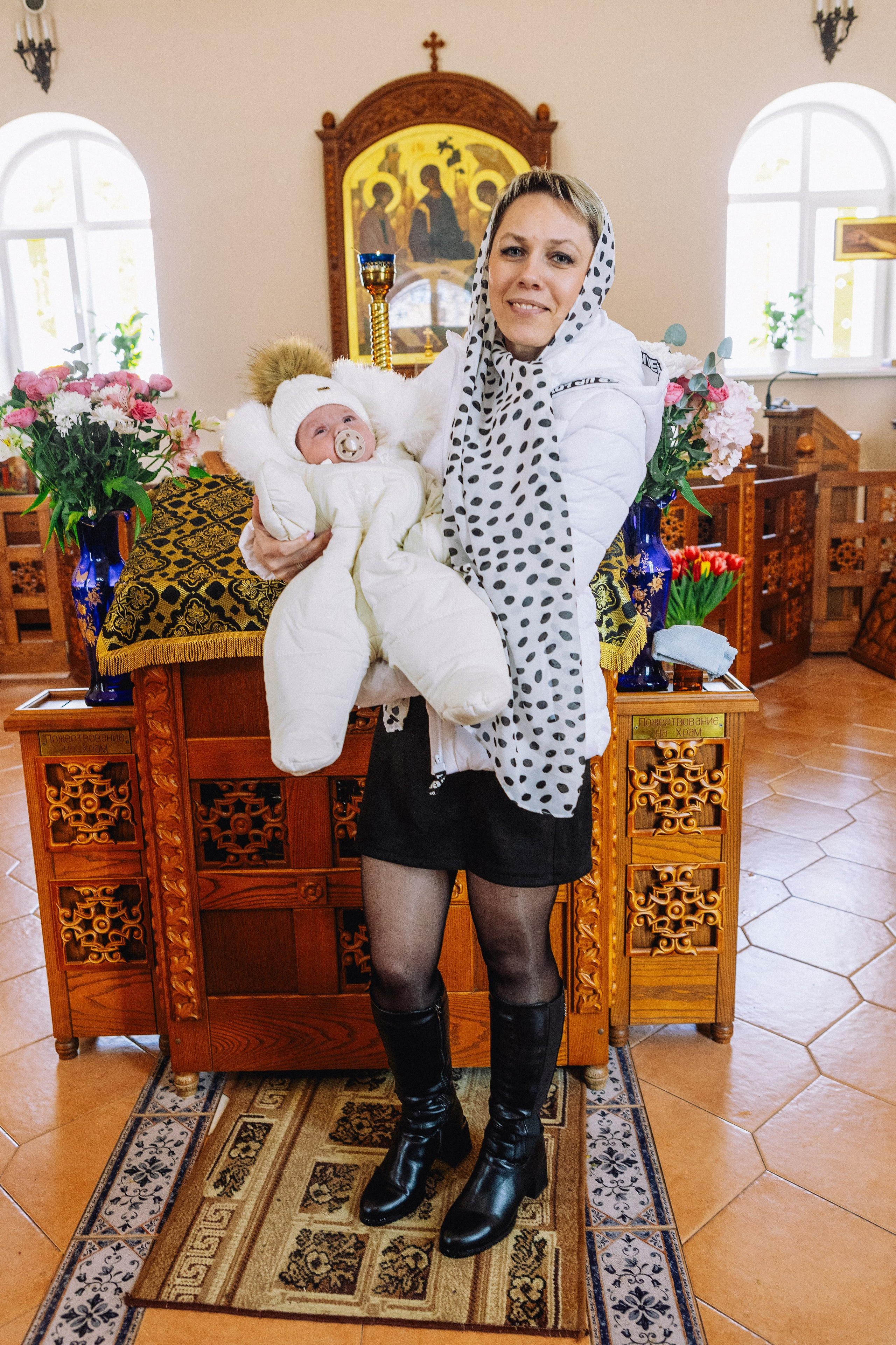 Крещение Артема и Полины. Фотограф в Курске Смирнов Евгений