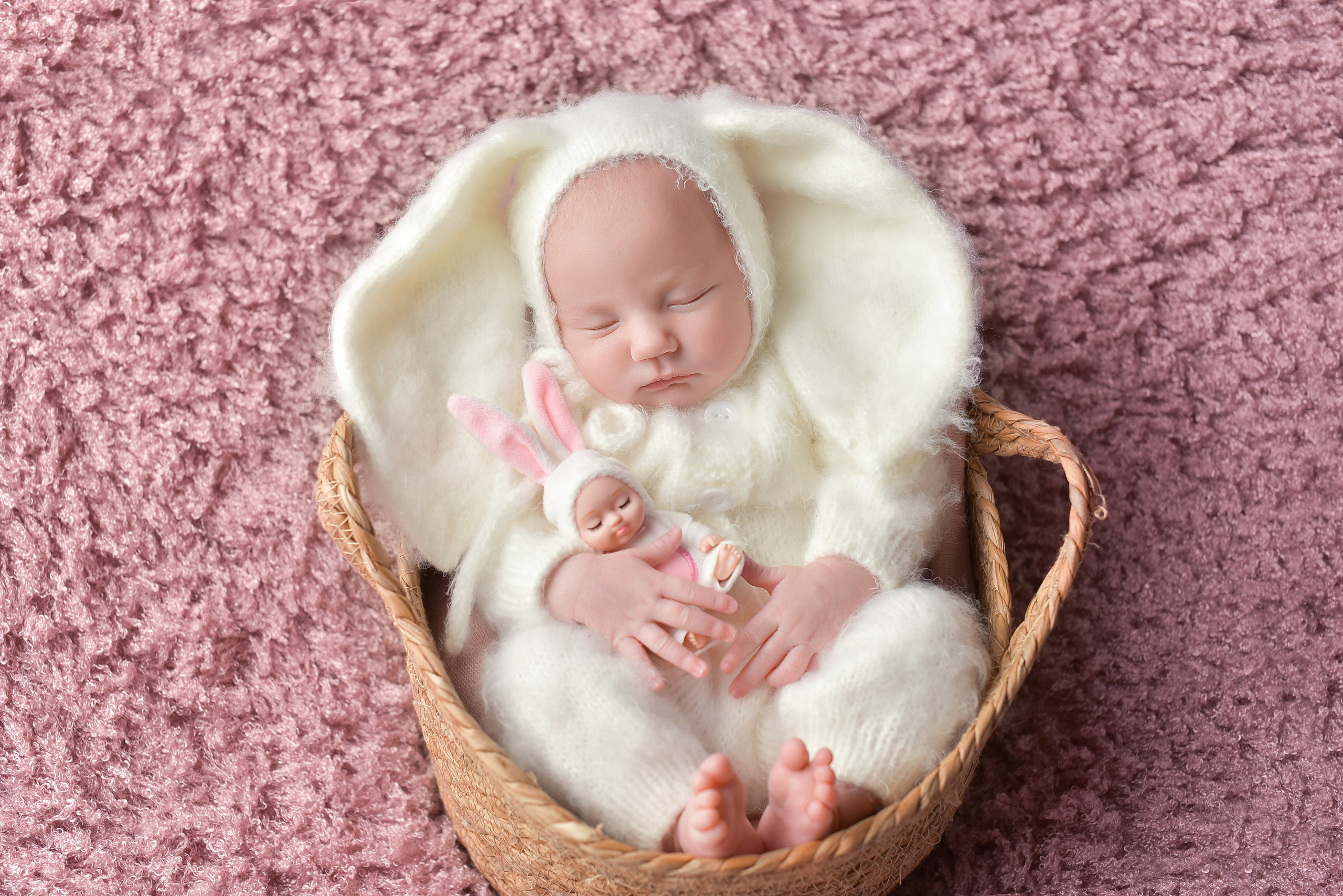 Девочки. Елена Комиссарова-фотограф новорожденных в г. Иваново