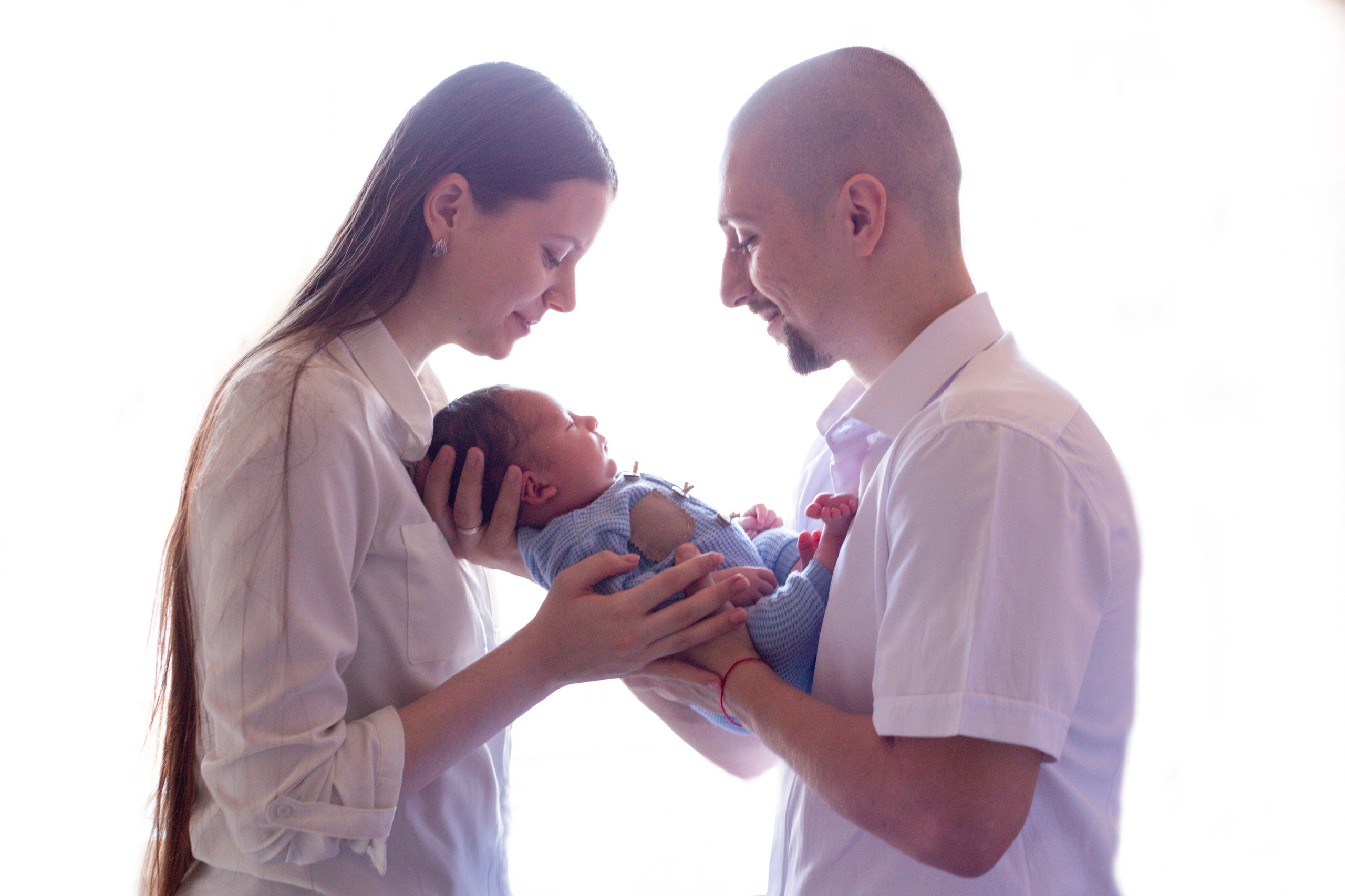 Съёмка новорождённых