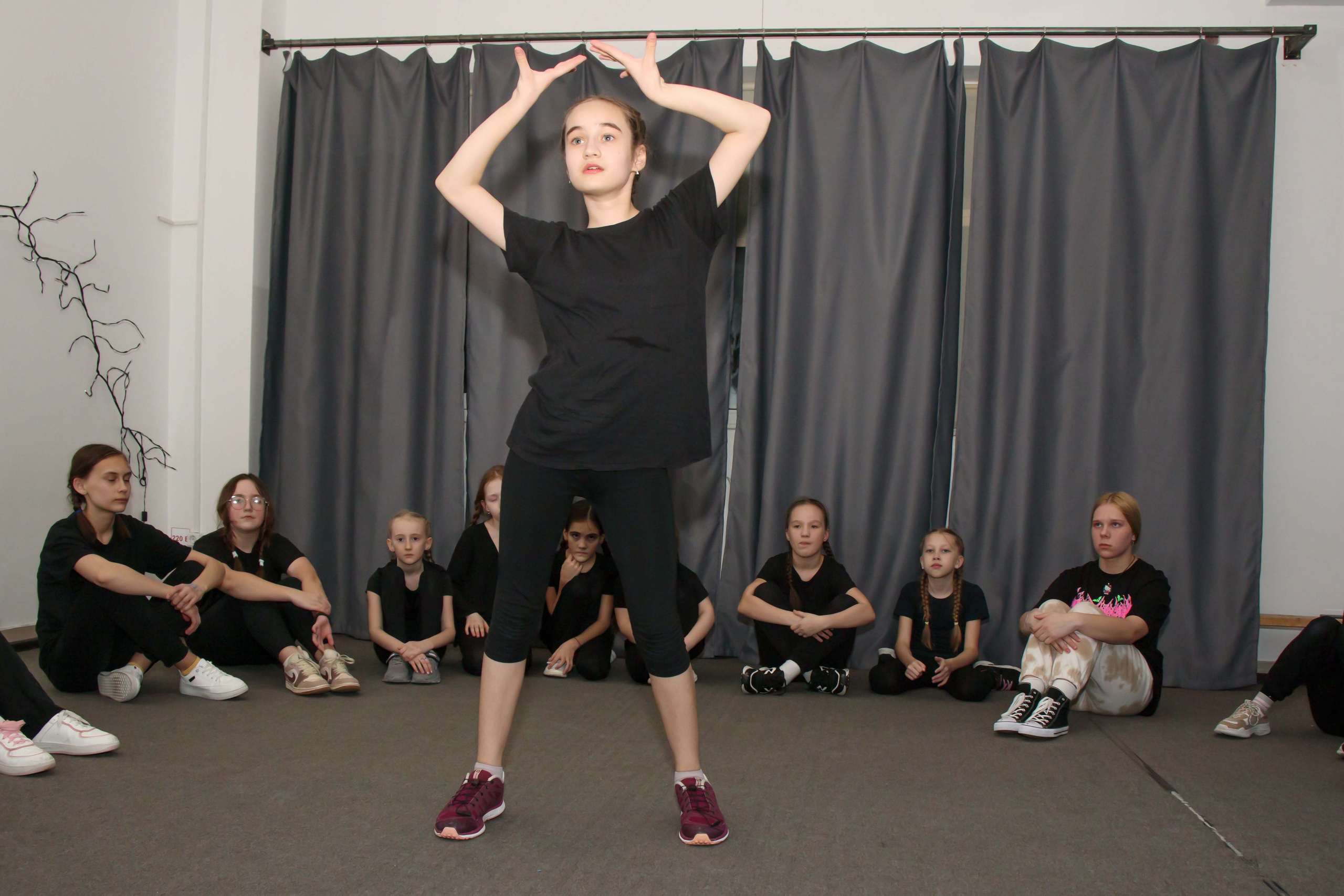 Тренировка в танц. школе. Репортажный Фотограф