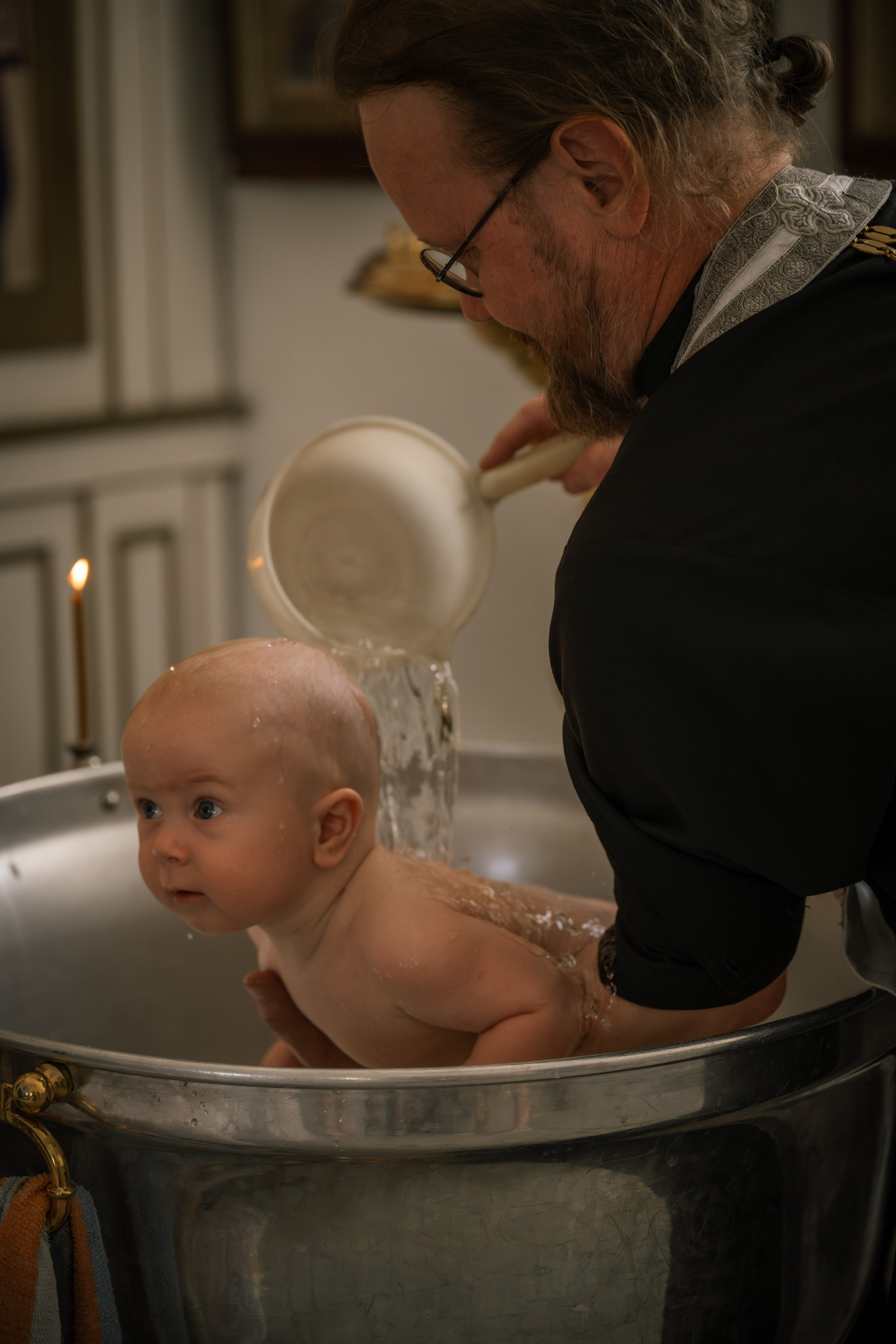 Крещение. Детский и семейный фотограф в Санкт-Петербурге и Ярославле Павлова Гал
