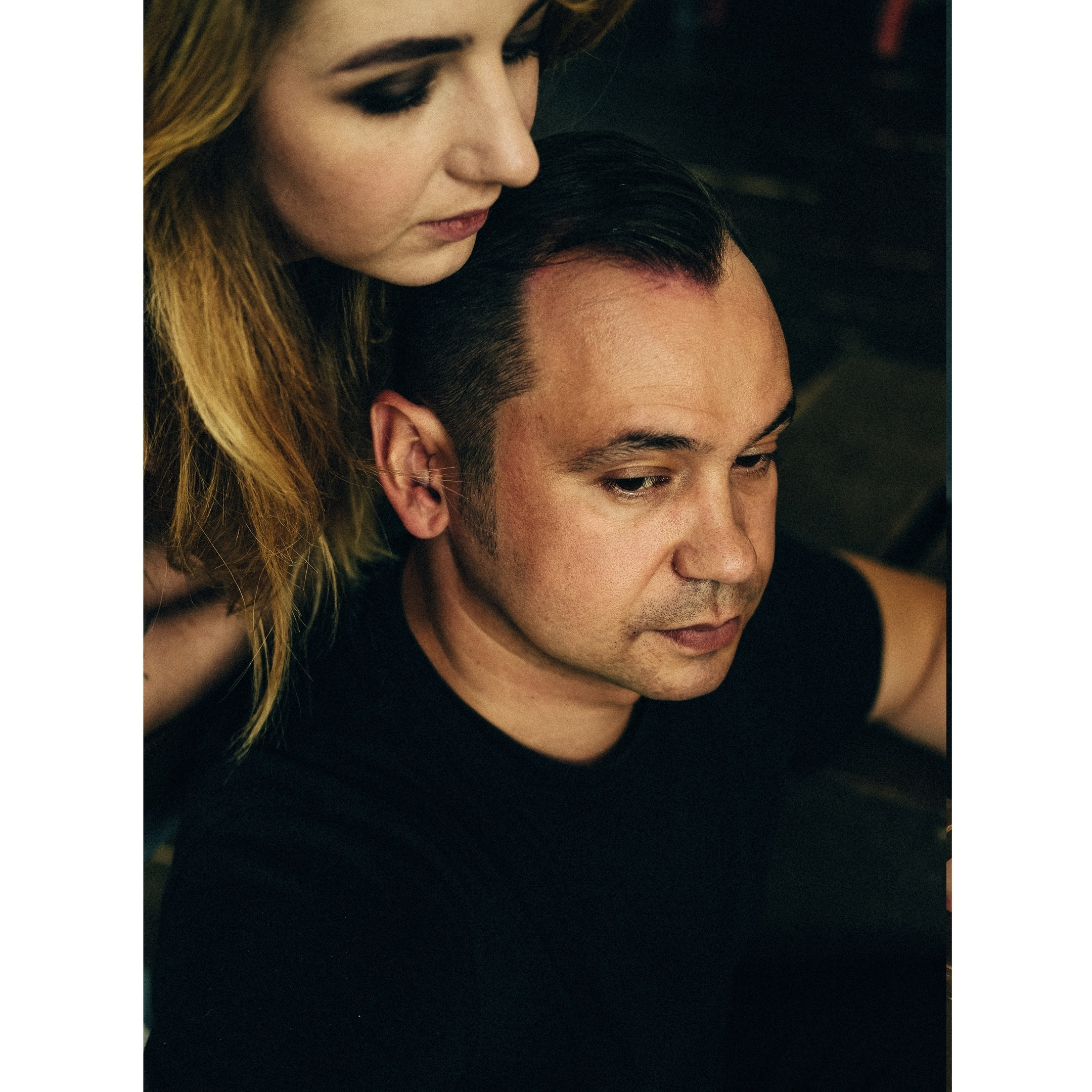 Парный портрет в студии. Свадебный и семейный фотограф Барнаул Рубцовск Бийск Алтайский край