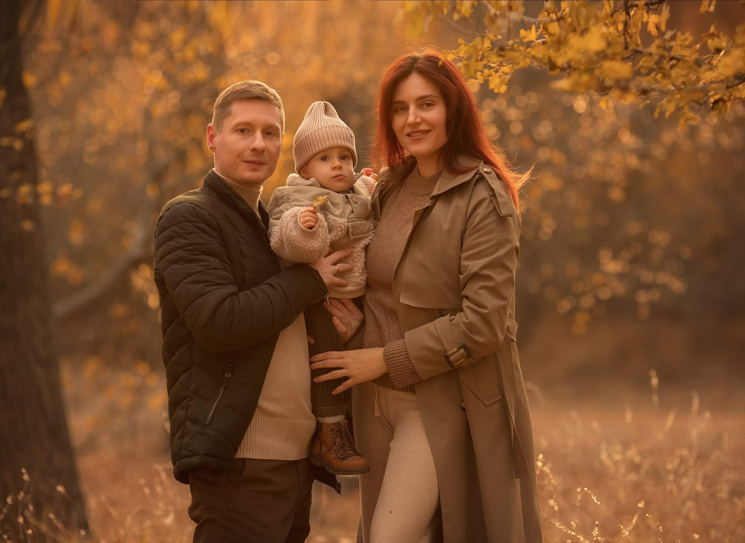 Осень в лесу. Семейный и детский фотограф в Саратове Полина Коткина