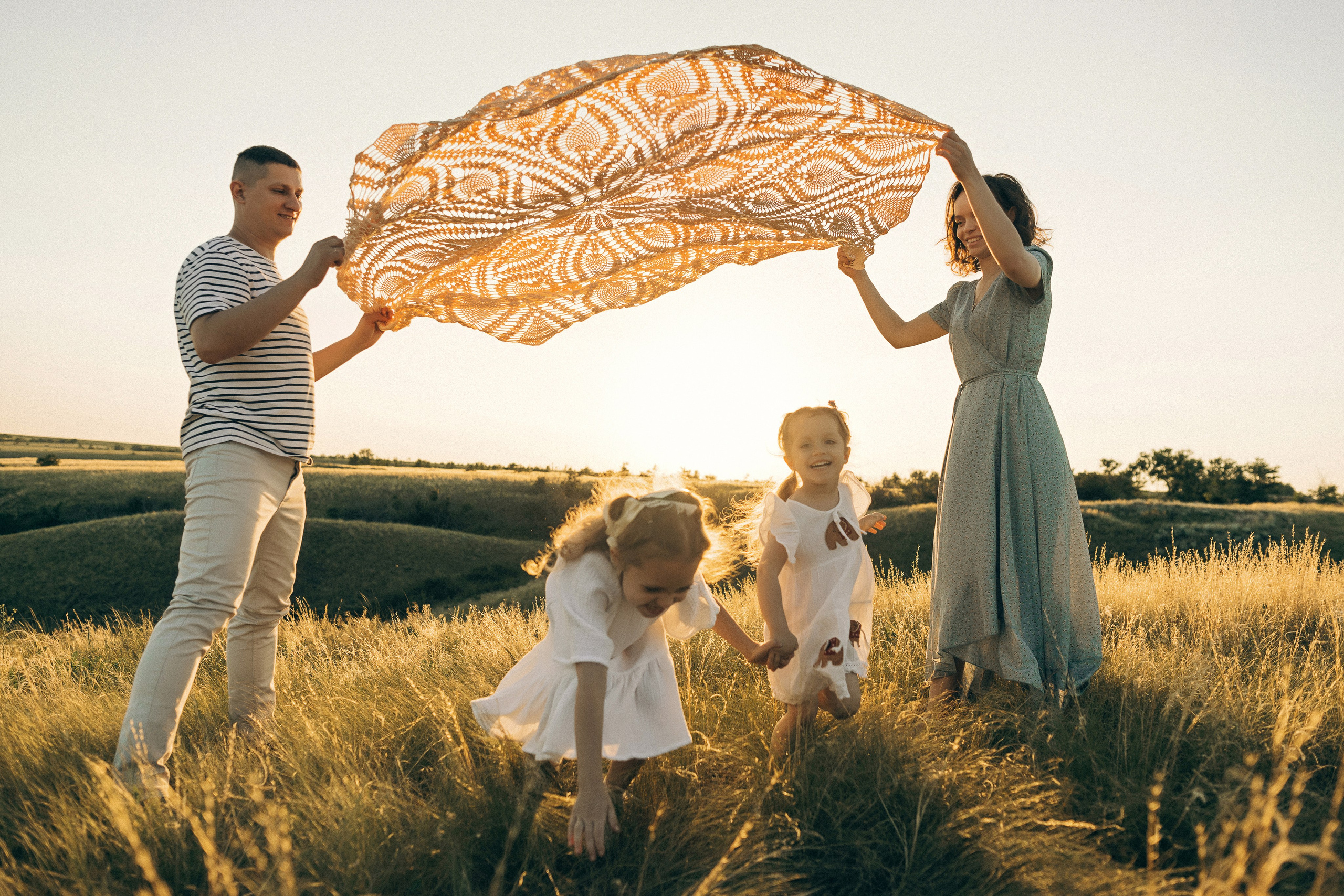 Алеся, Паша, Света и Вера. Семейный фотограф и детский фотограф в Волгограде Алеся Бутакова — дет