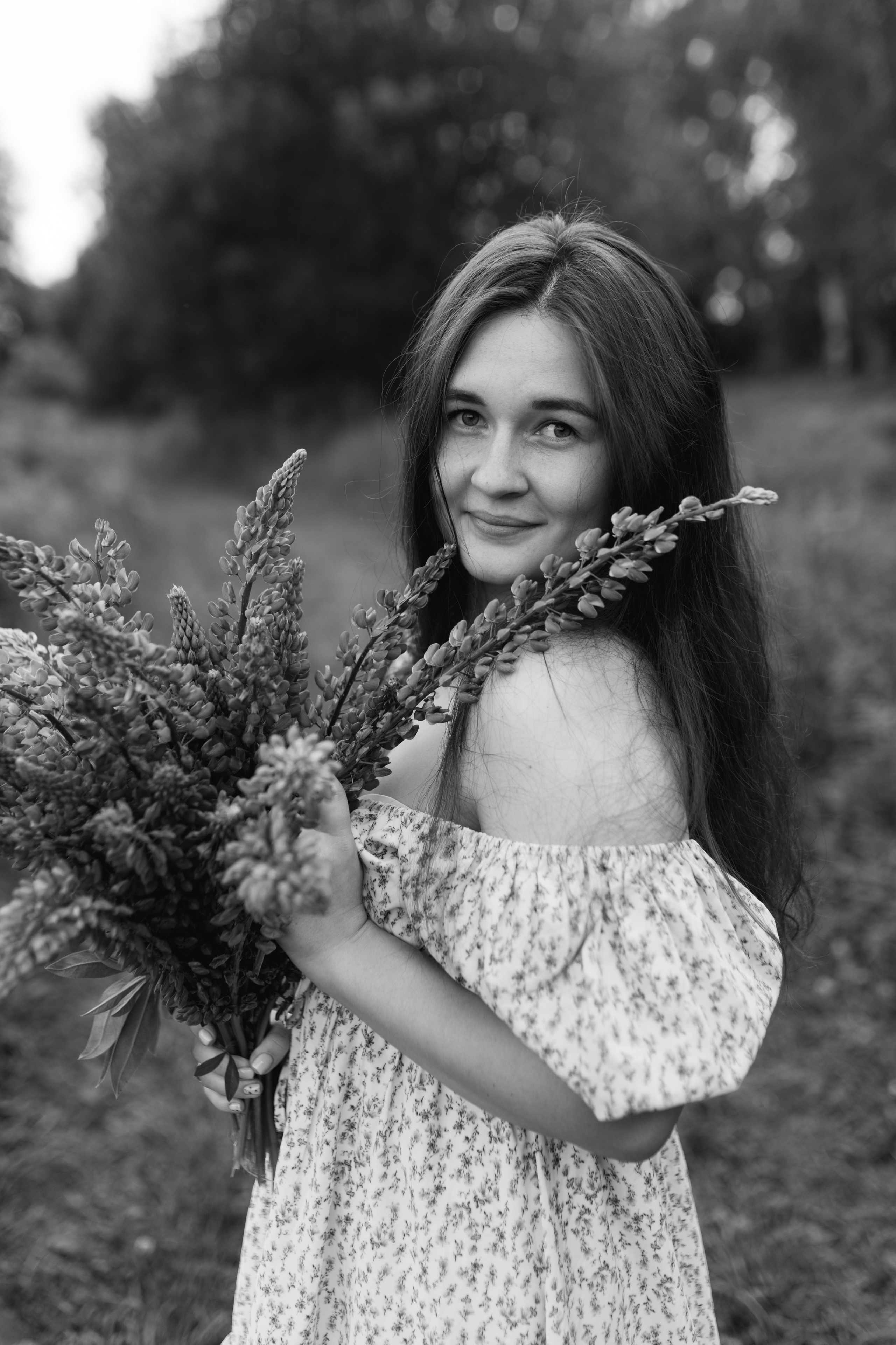 В люпинах. Свадебный и семейный фотограф в Туле и области Маша Костина