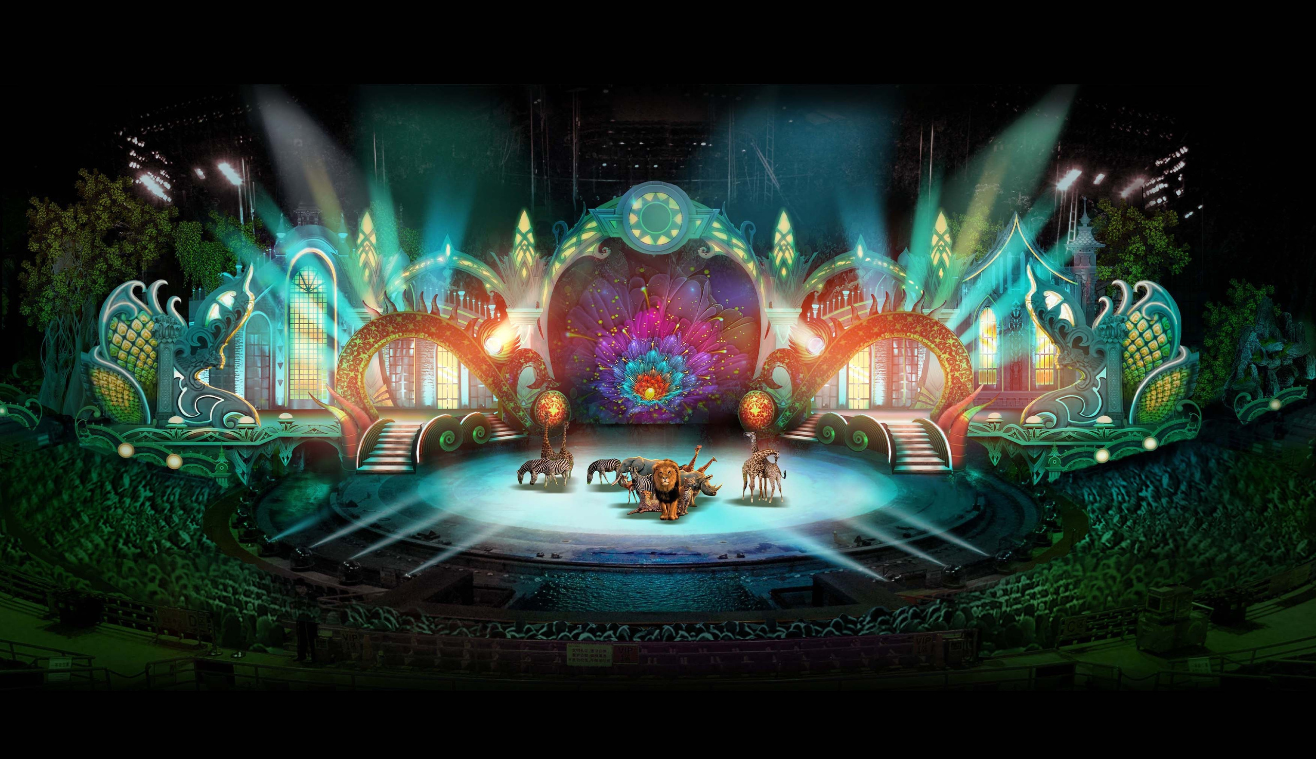 STAGE DESIGN. Munina Dina. Set design portfolio