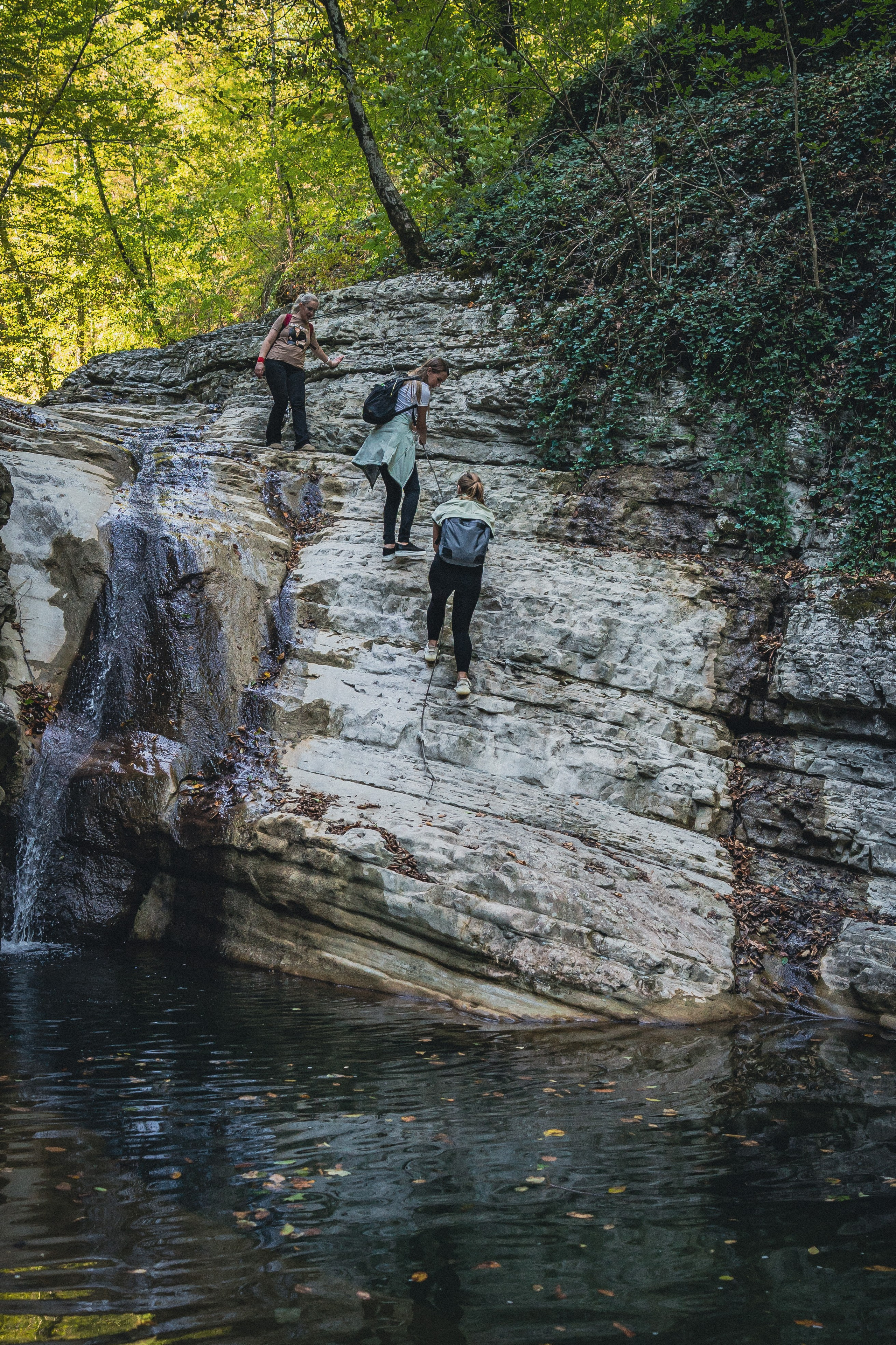 Поход на Полковничьи водопады АСК 26.09.23. Репортажный фотограф в Краснодаре Рындин Дмитрий
