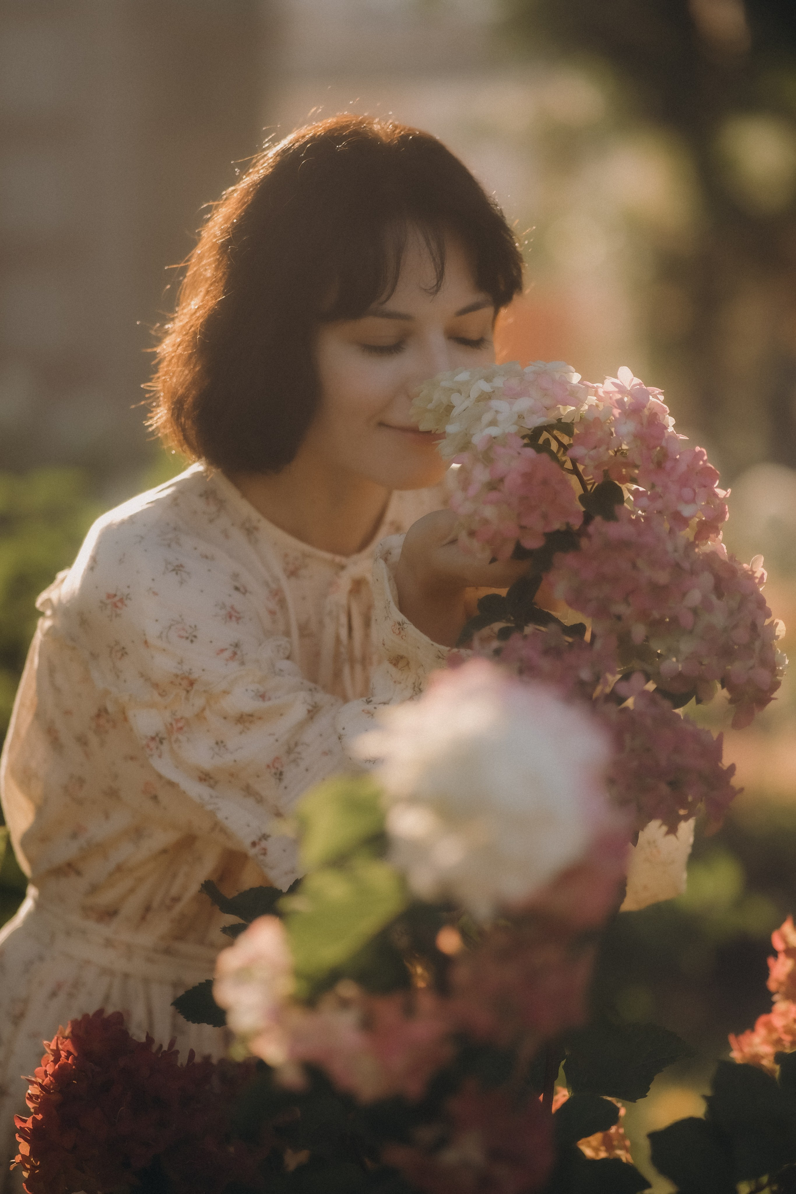 Утро в гортензиях. Свадебный и семейный фотограф в Москве Инника Кетлер