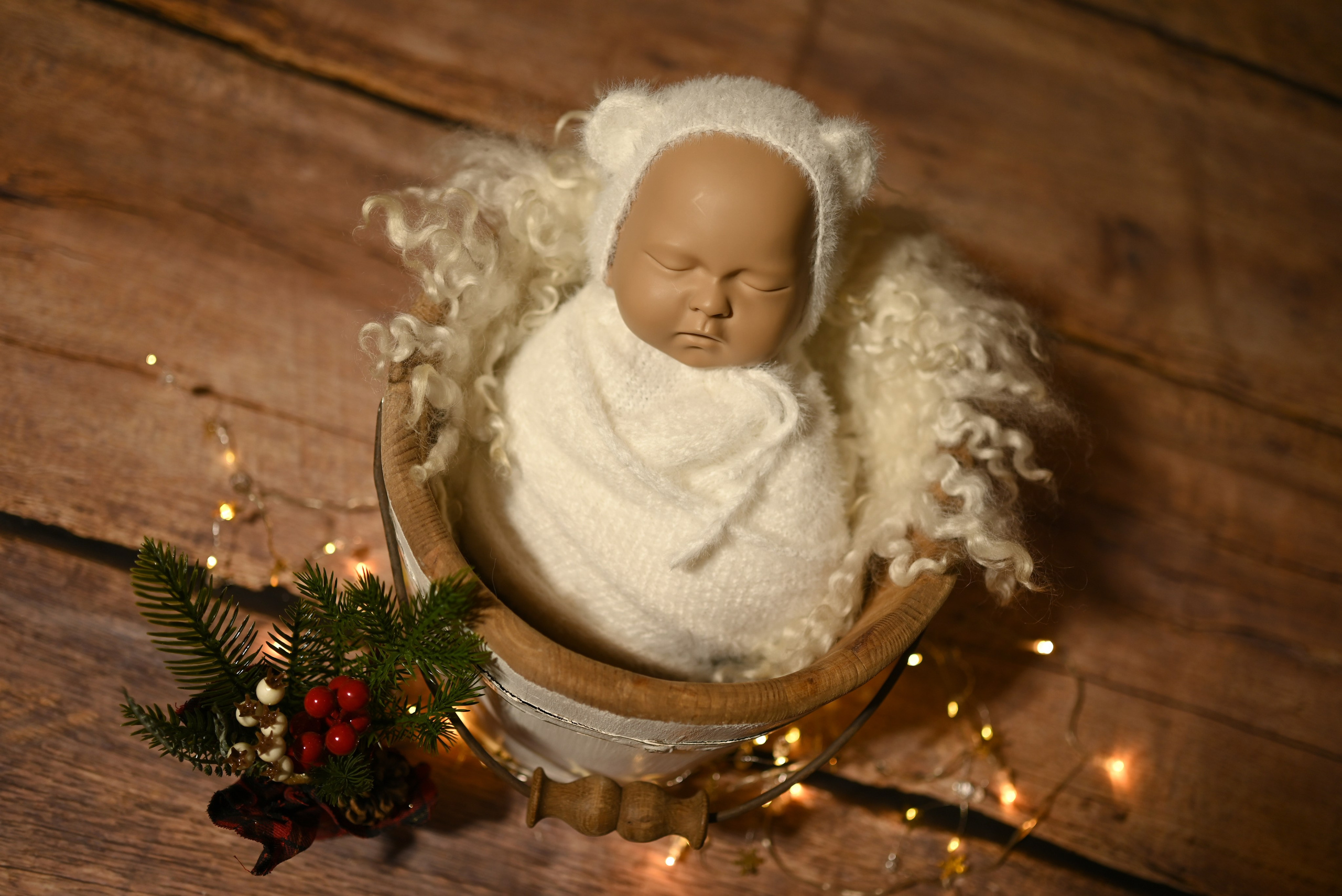 Новогодние образы. Newborn42.ru Фотограф новорожденных  г. Кемерово Агафонова Жанна