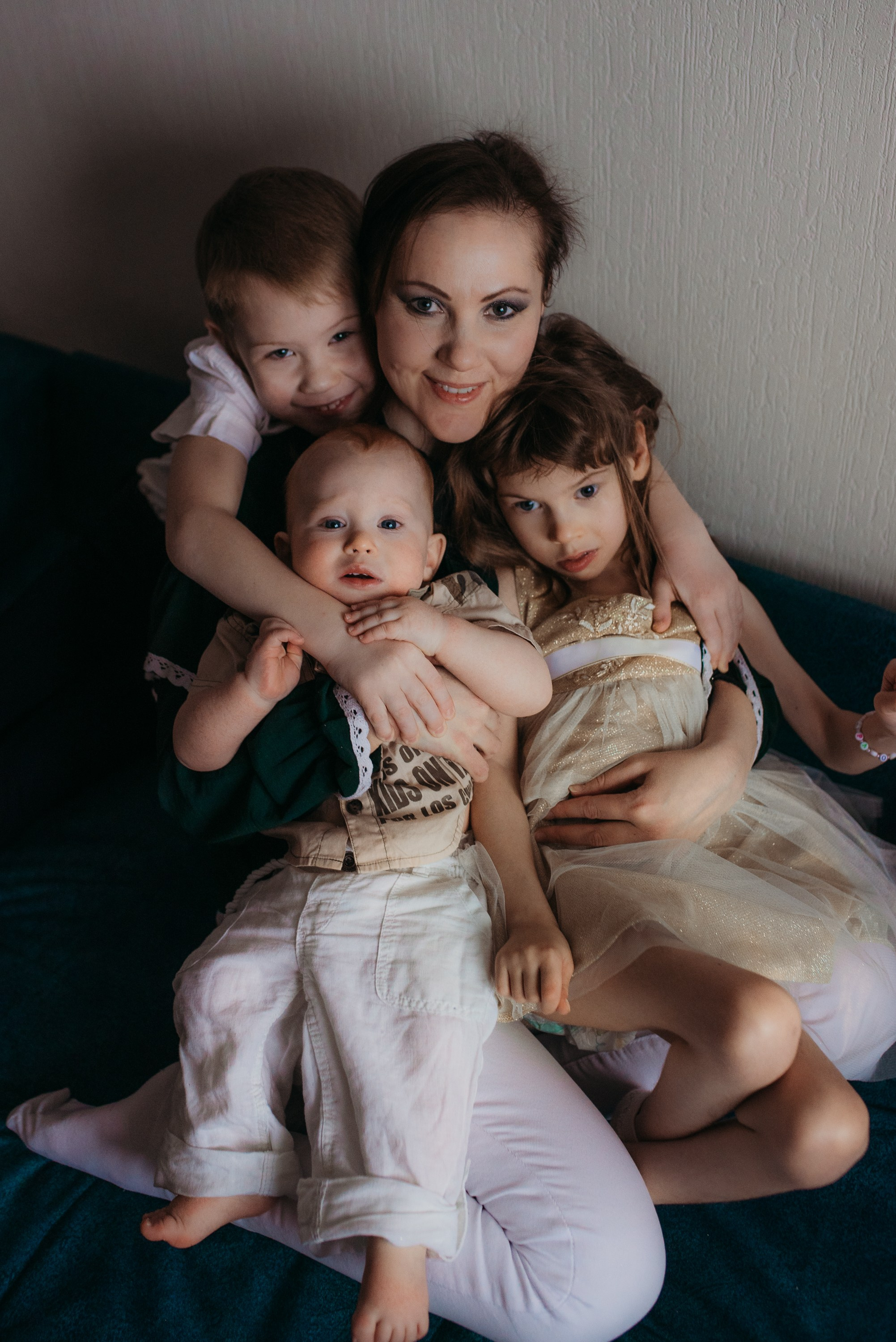 Алина, Ульяна, Ярик и Егор. Семейный и детский фотограф в Новосибирске и Краснообске — Анна Ким