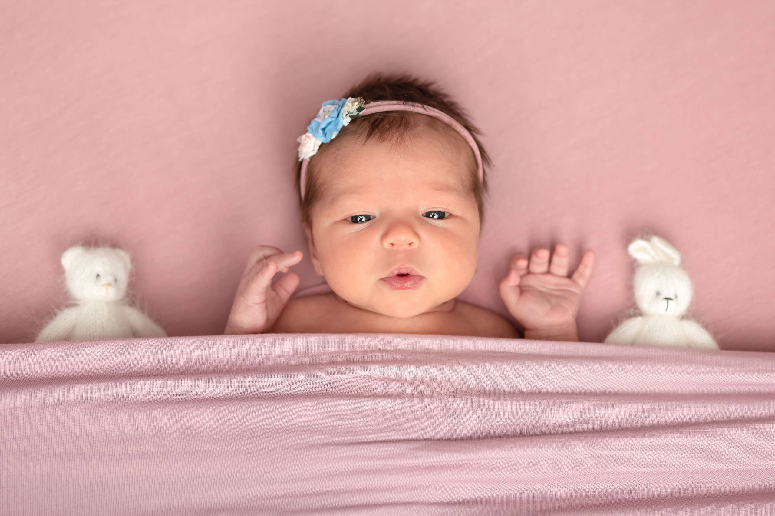 Классический ньюборн. Фотограф новорождённых Ольга Ушакова Москва