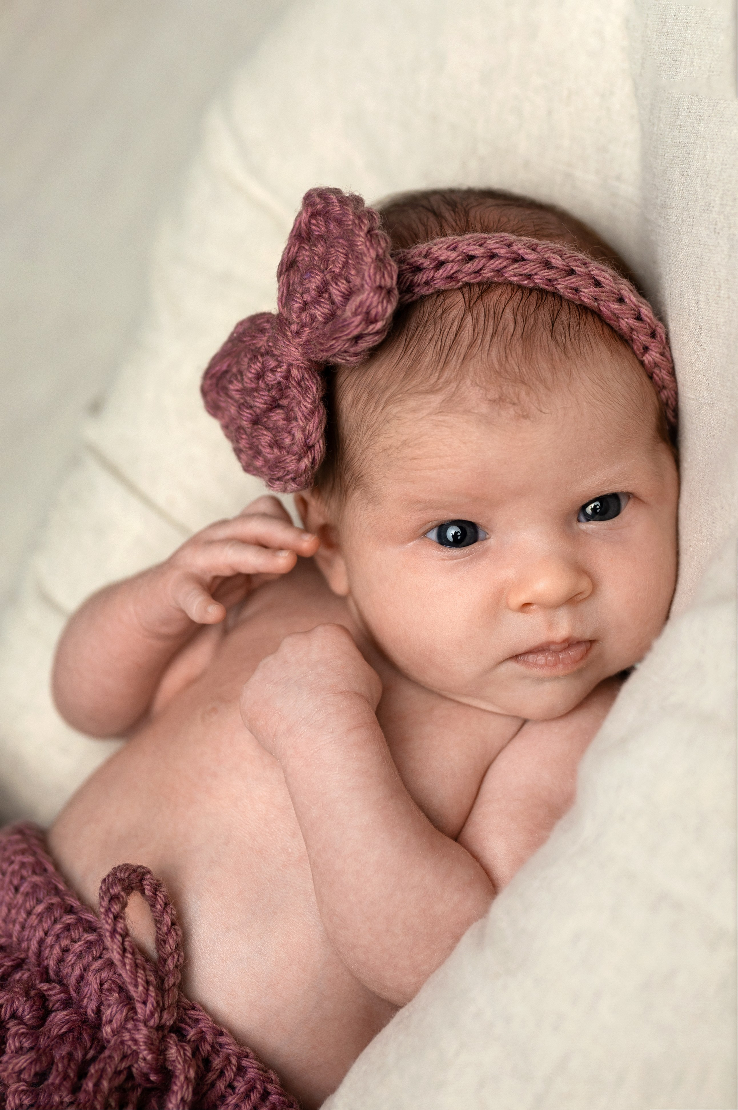 Натуральный ньюборн. Фотограф новорождённых Ольга Ушакова Москва