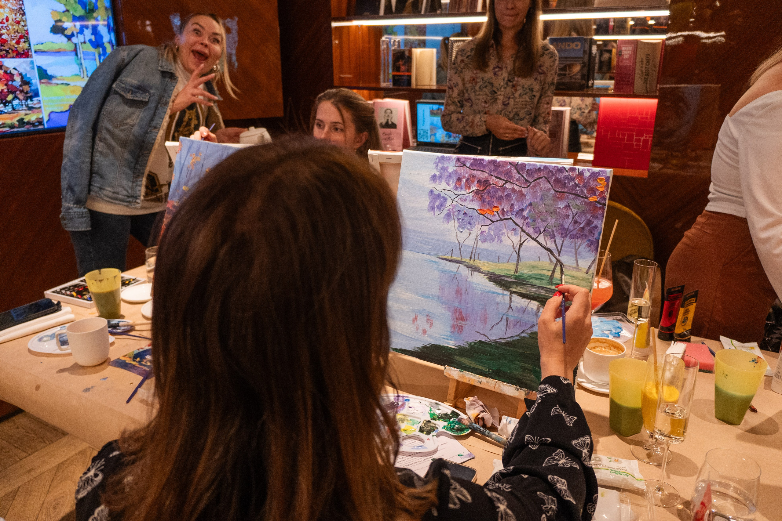 Корпоратив Teach Me Art 3. Портретный фотограф в Москве и Санкт-Петербурге Арина Чех